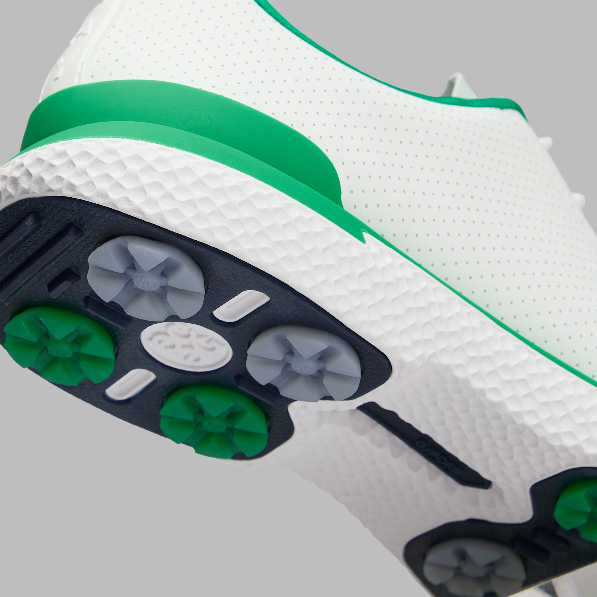 WOMEN'S GALLIVAN2R PERFORATED KILTIE GOLF SHOE SNOW/CLOVER