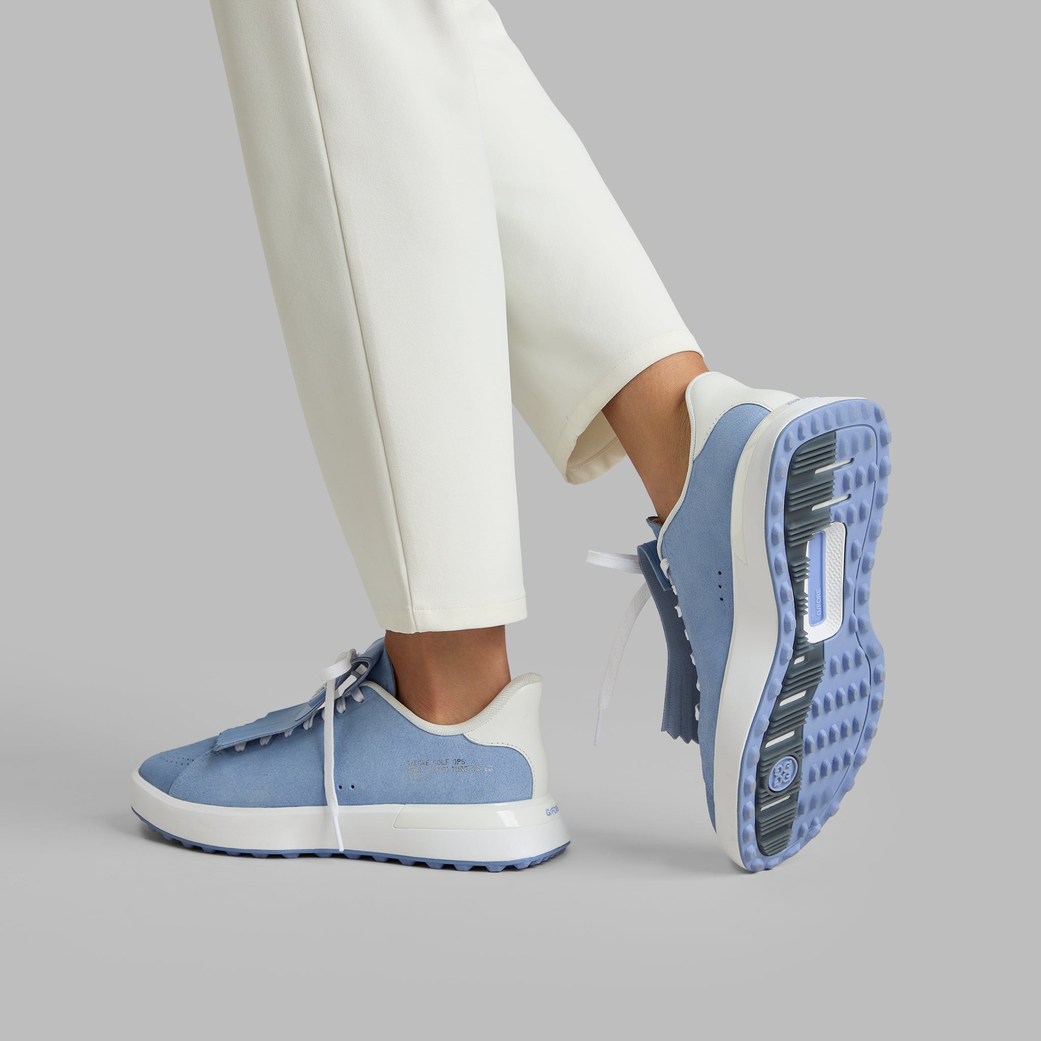WOMEN'S G.112 SUEDE KILTIE GOLF SHOE WILLOW