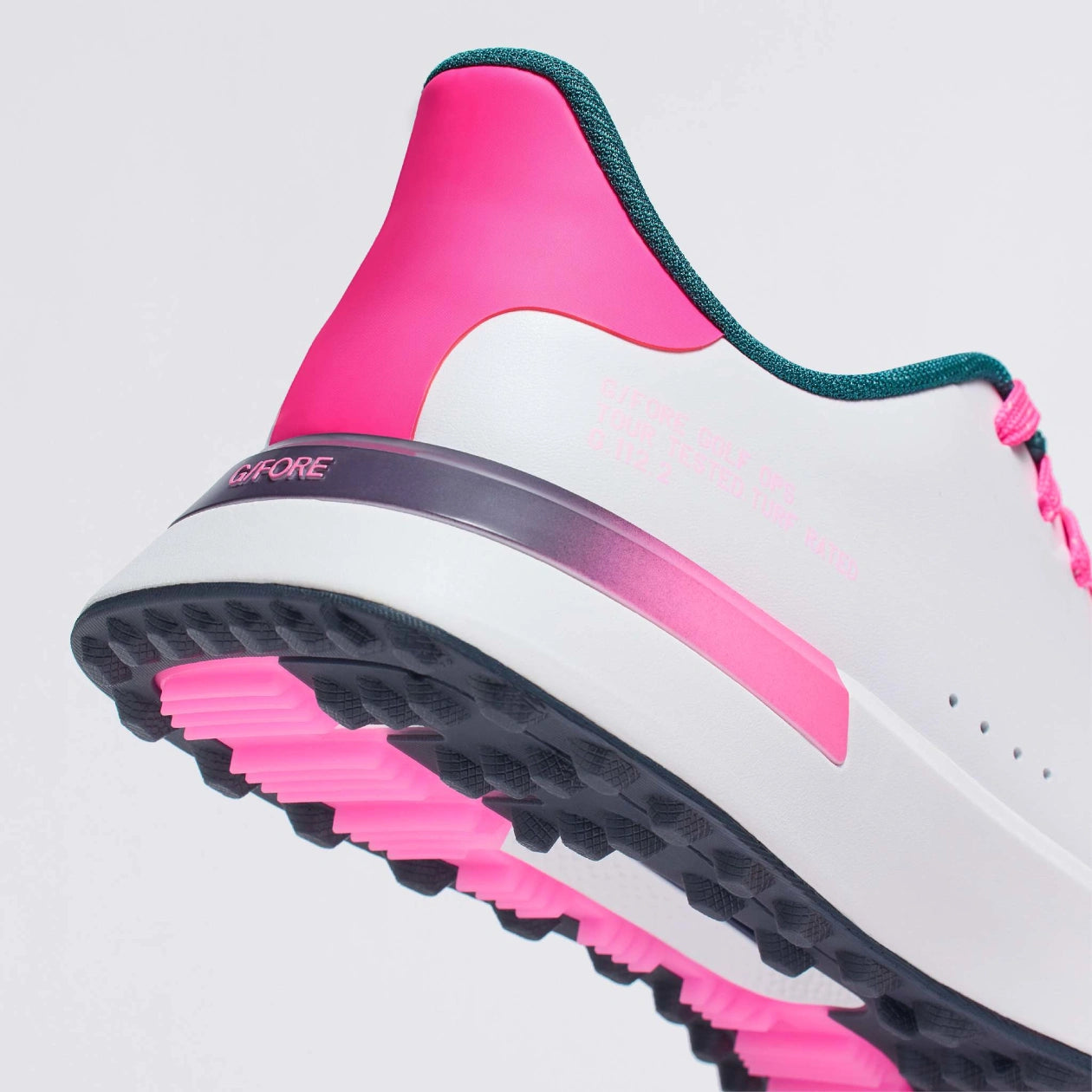 WOMEN'S G.112 LOVE G GOLF SHOE SNOW/KNOCKOUT PINK