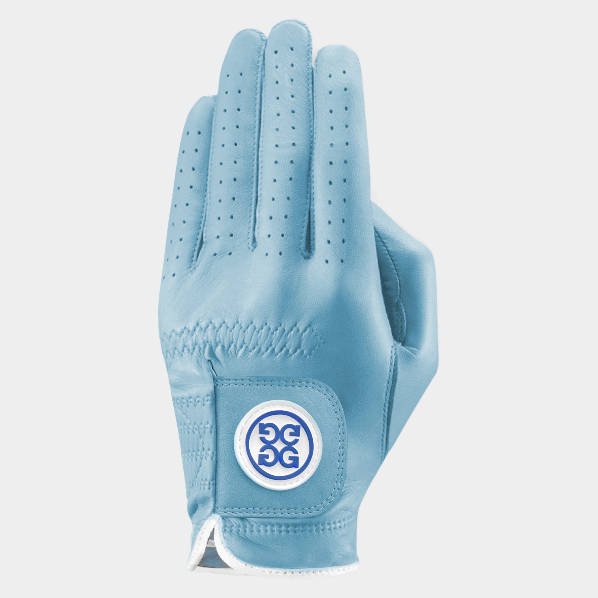WOMEN'S ESSENTIAL SILICONE PATCH GLOVE SNOW/BLUE
