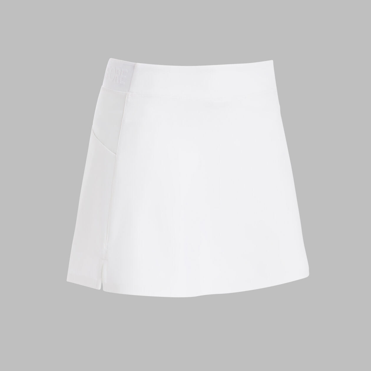 KNOCKOUT A-LINE SKORT SNOW