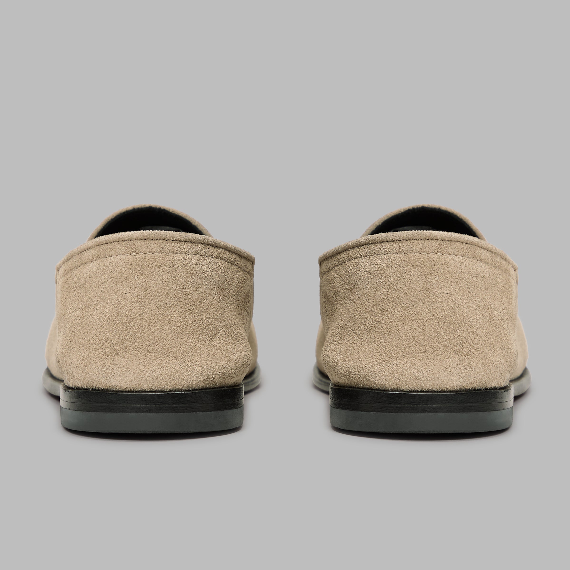 Women's Metal Tees Suede Flex Loafer Pumice