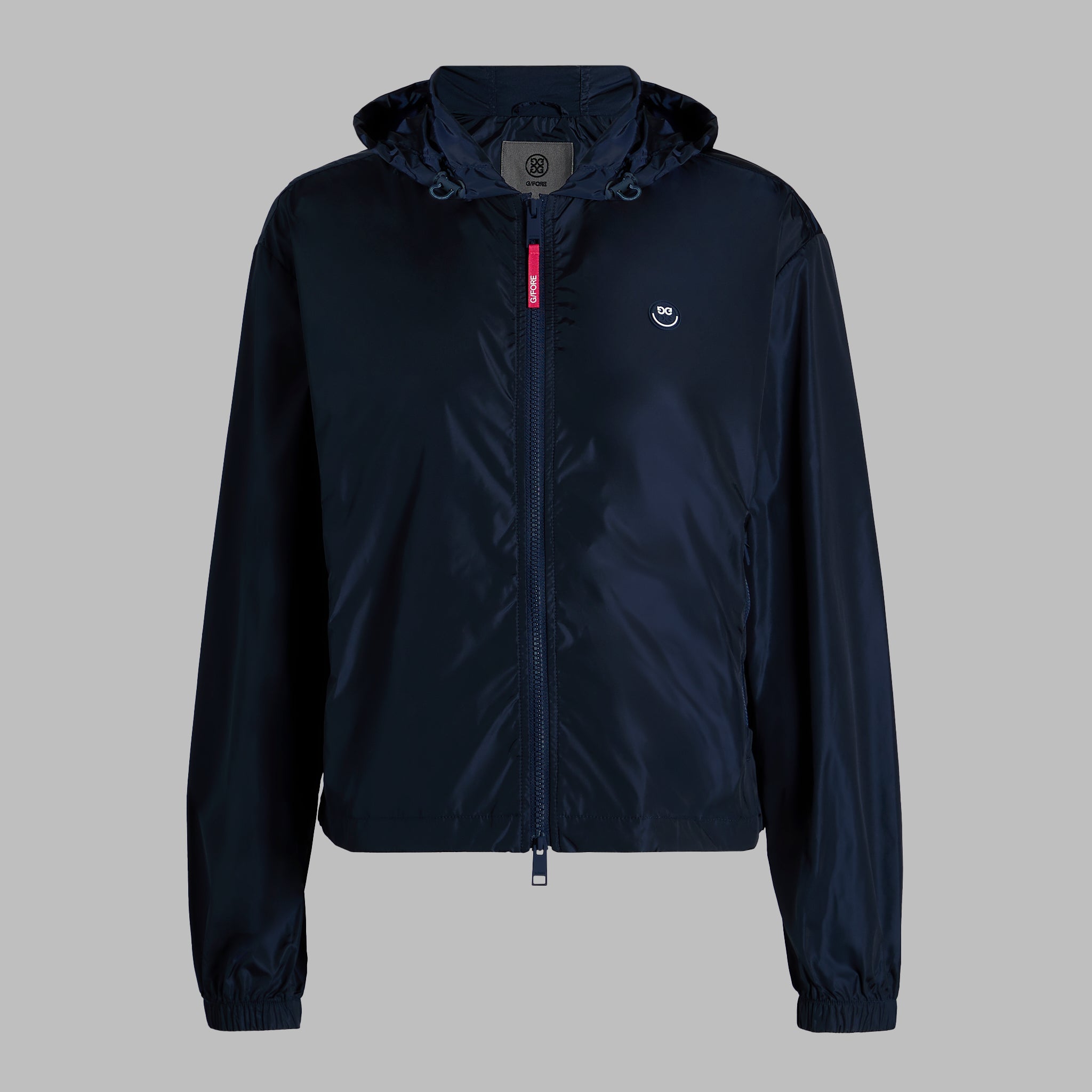 FINE NYLON HOODED JACKET TWILIGHT