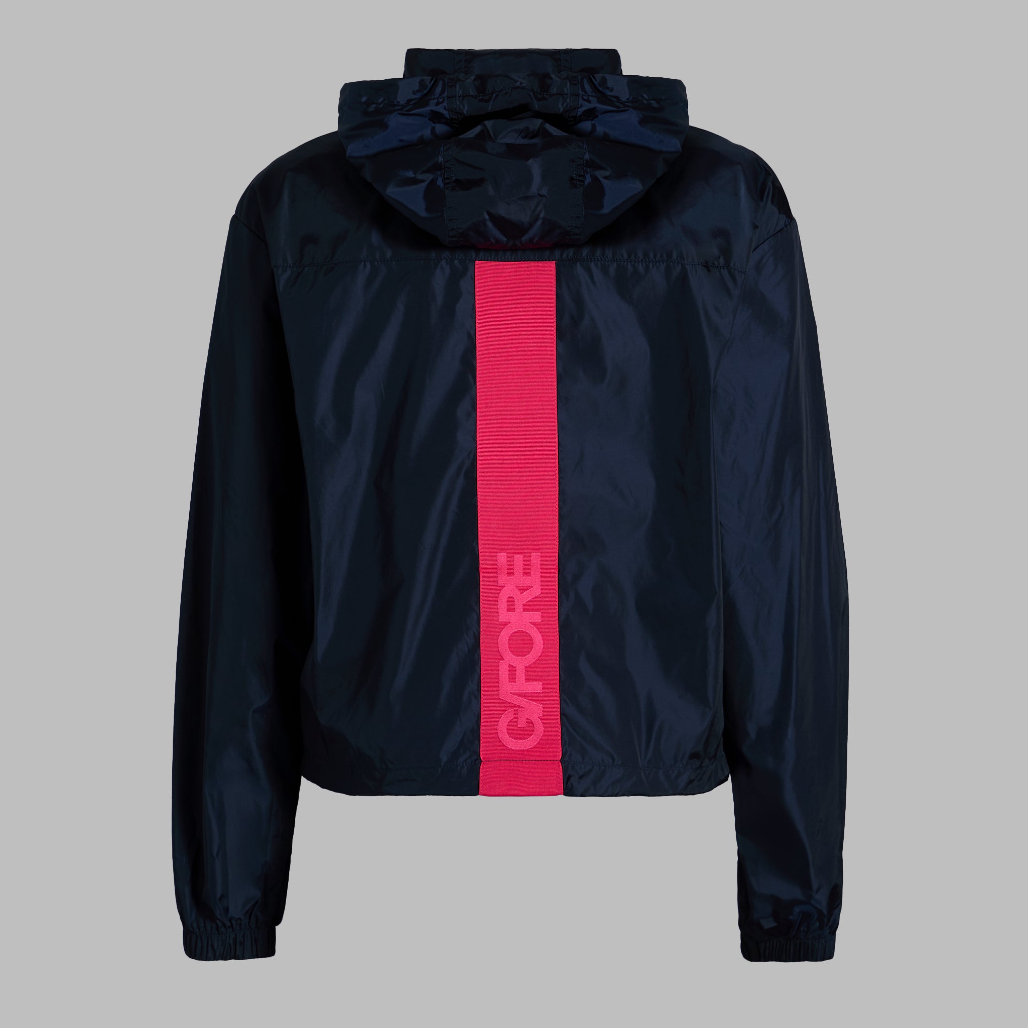 FINE NYLON HOODED JACKET TWILIGHT
