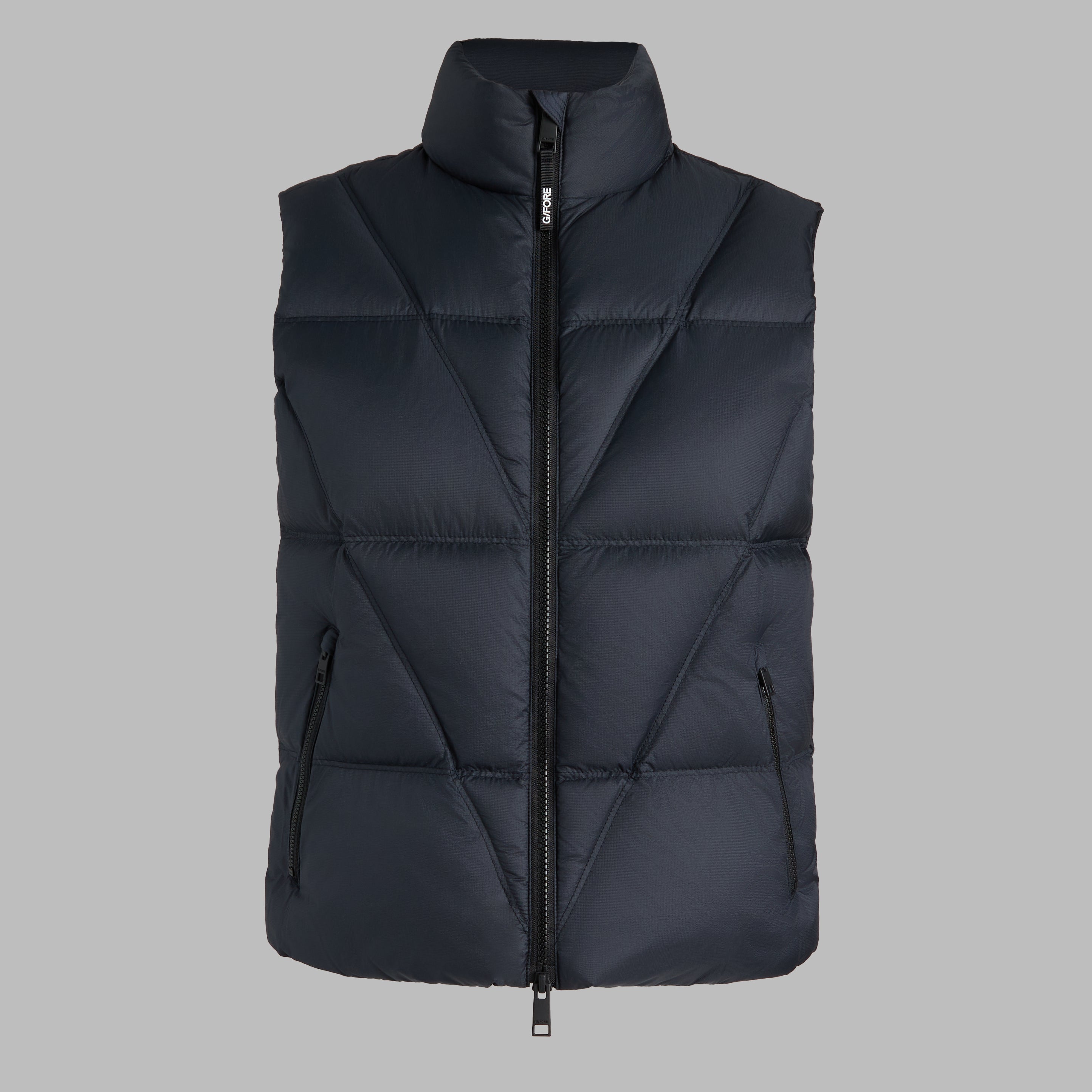 FEATHERWEIGHT DOWN FILLED PUFFER VEST ONYX