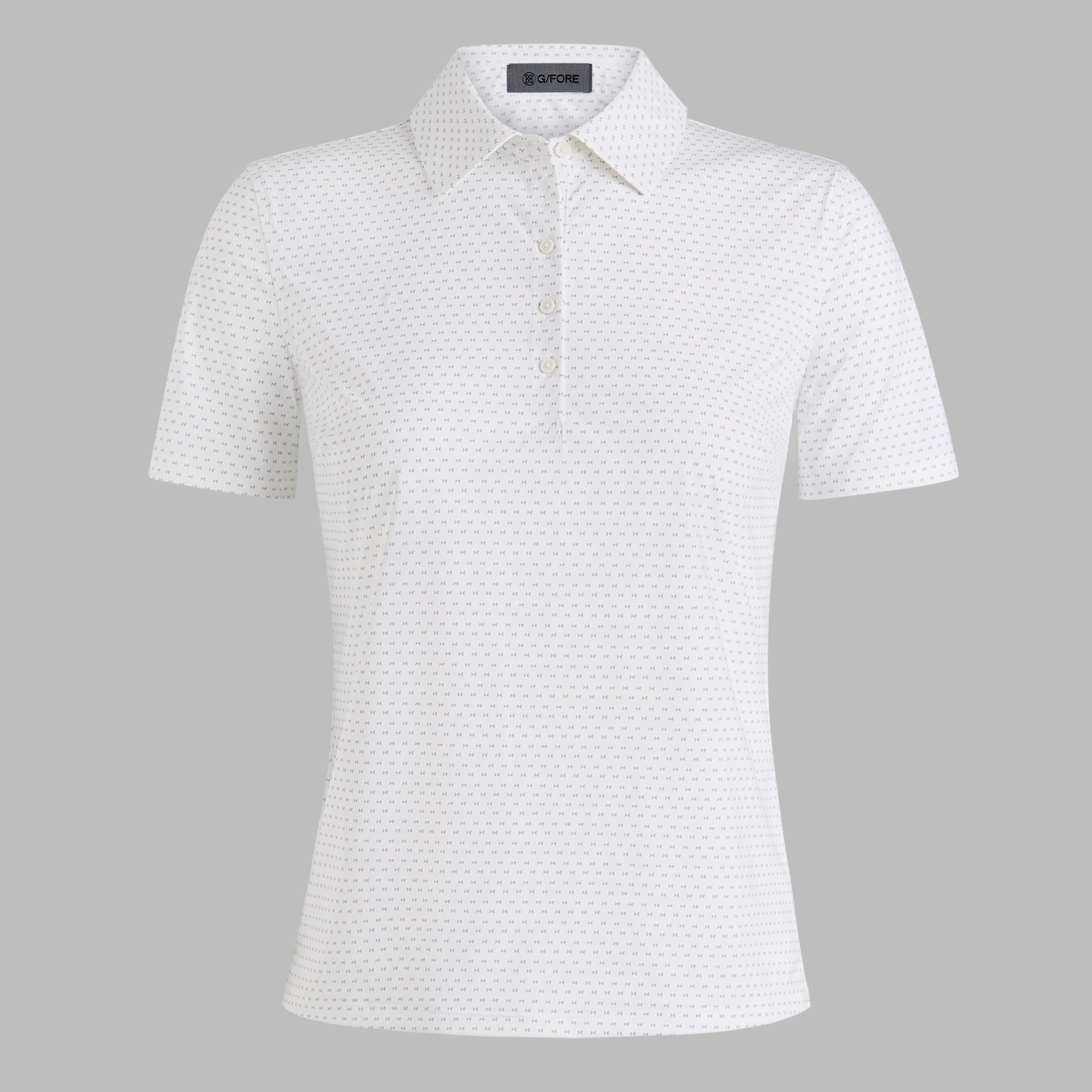 GEO SILKY TECH NYLON POLO SNOW