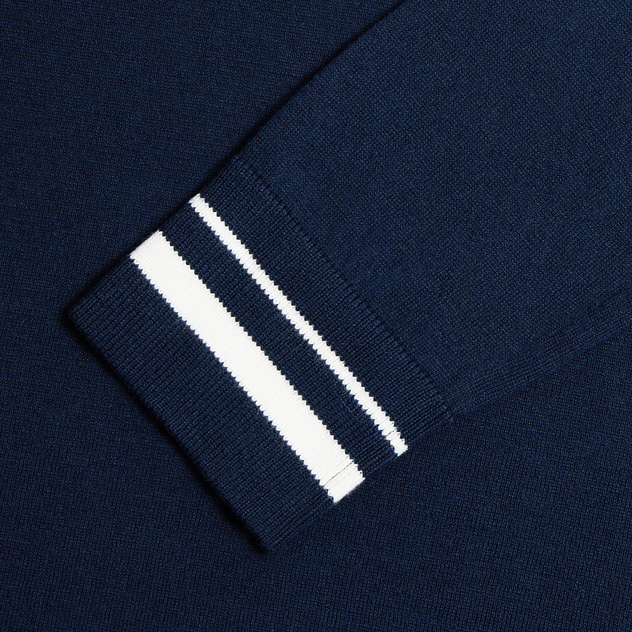 COOLING COTTON CREWNECK SWEATER TWILIGHT