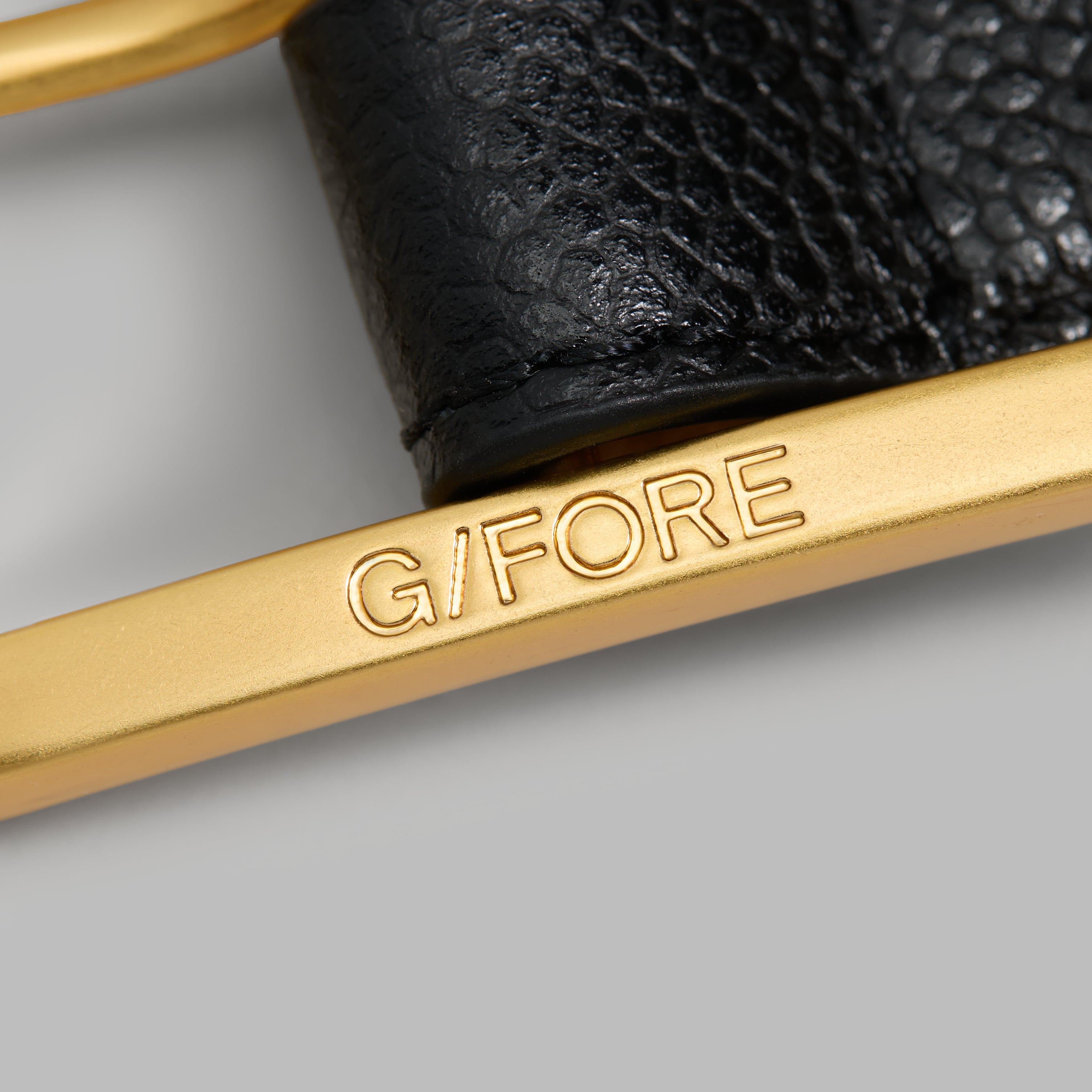 MEN'S LUXE PEBBLE LEATHER BELT