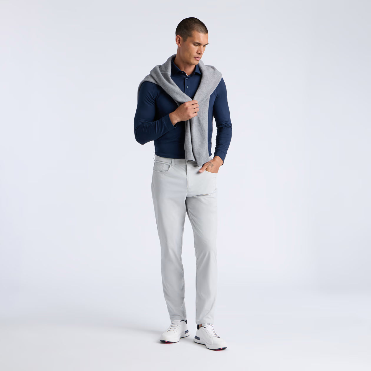 TOUR 5 POCKET 4-WAY STRETCH STRAIGHT LEG PANT NIMBUS