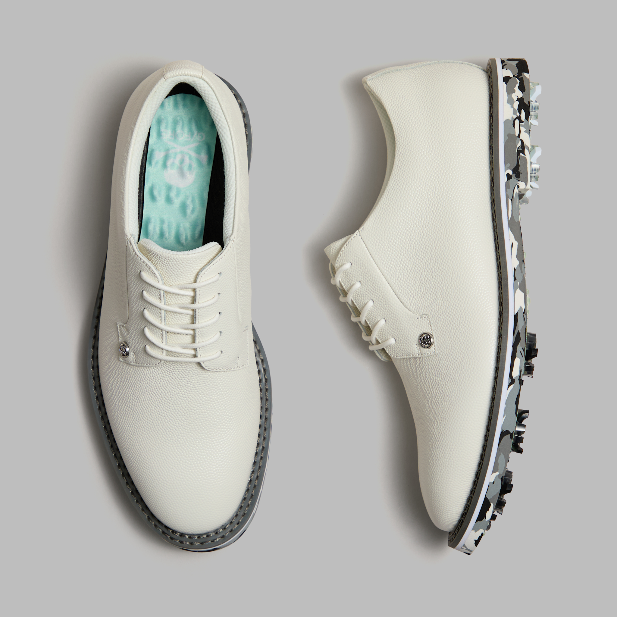 MEN'S GALLIVANTER G/LOCK CAMO SOLE GOLF SHOE SNOW/CHARCOAL