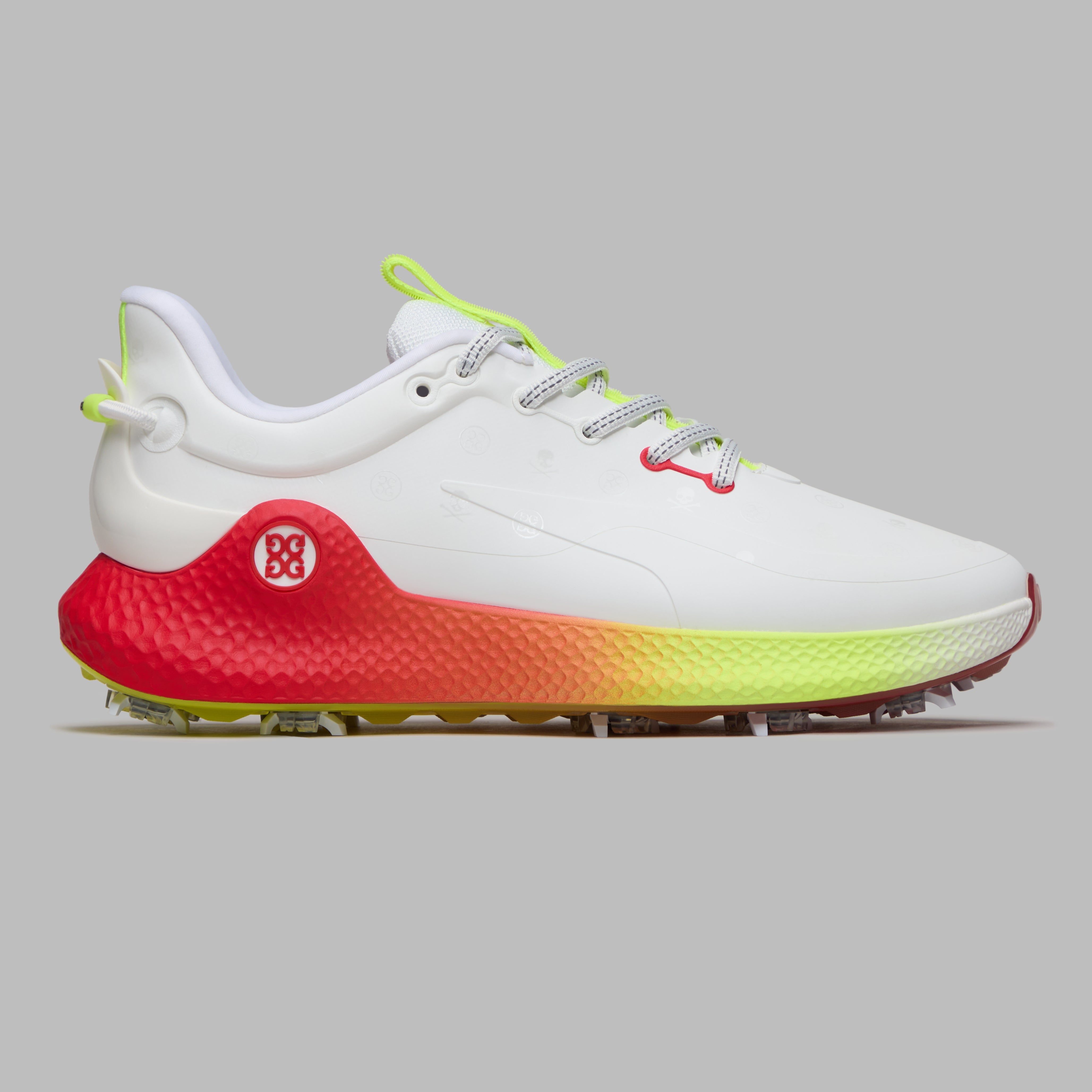 MEN'S MG4+ O2 G/LOCK SKULL & TEES GOLF SHOE SNOW/MULTI