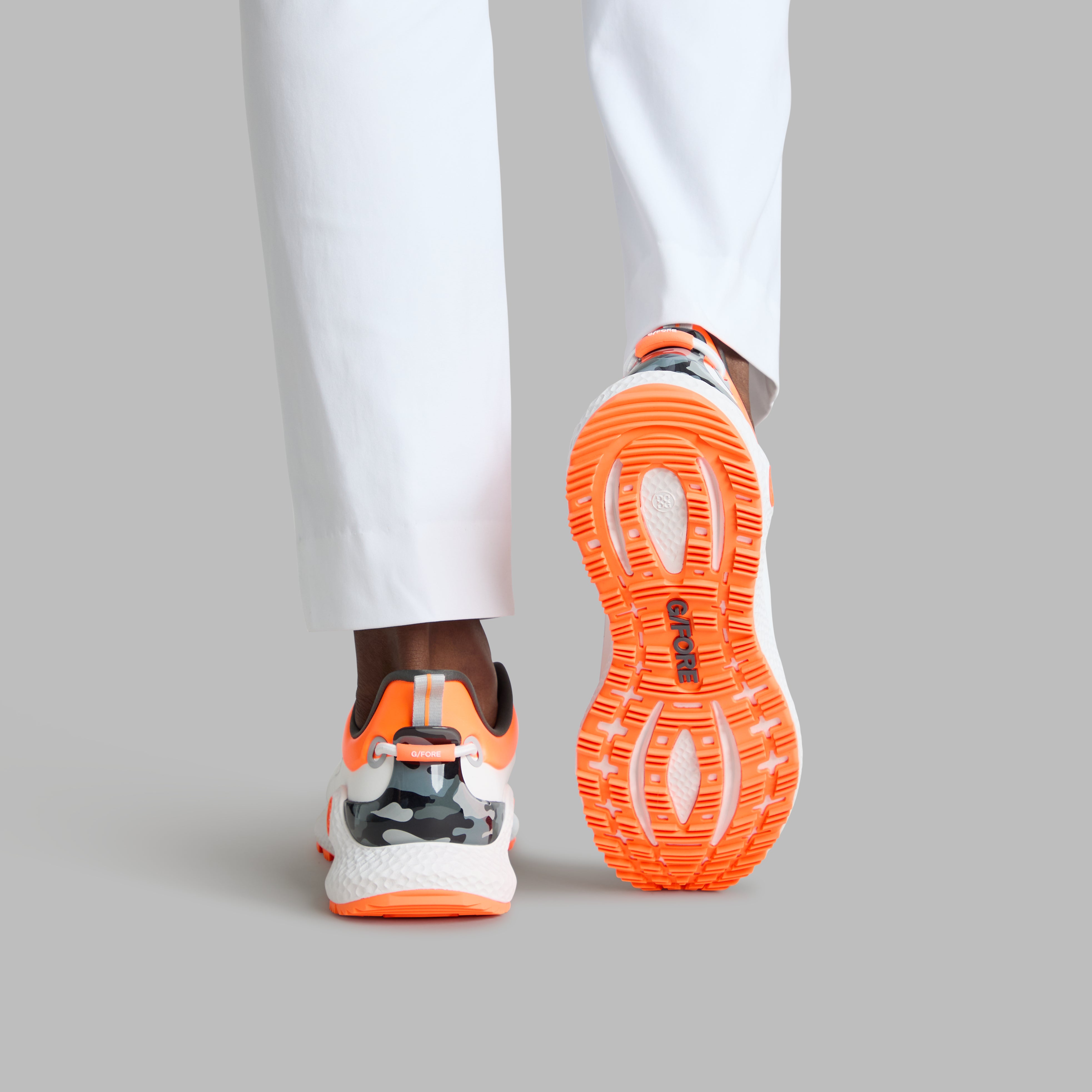 MEN'S MG4+ O2 CAMO ACCENT GOLF SHOE SHOCKING ORANGE