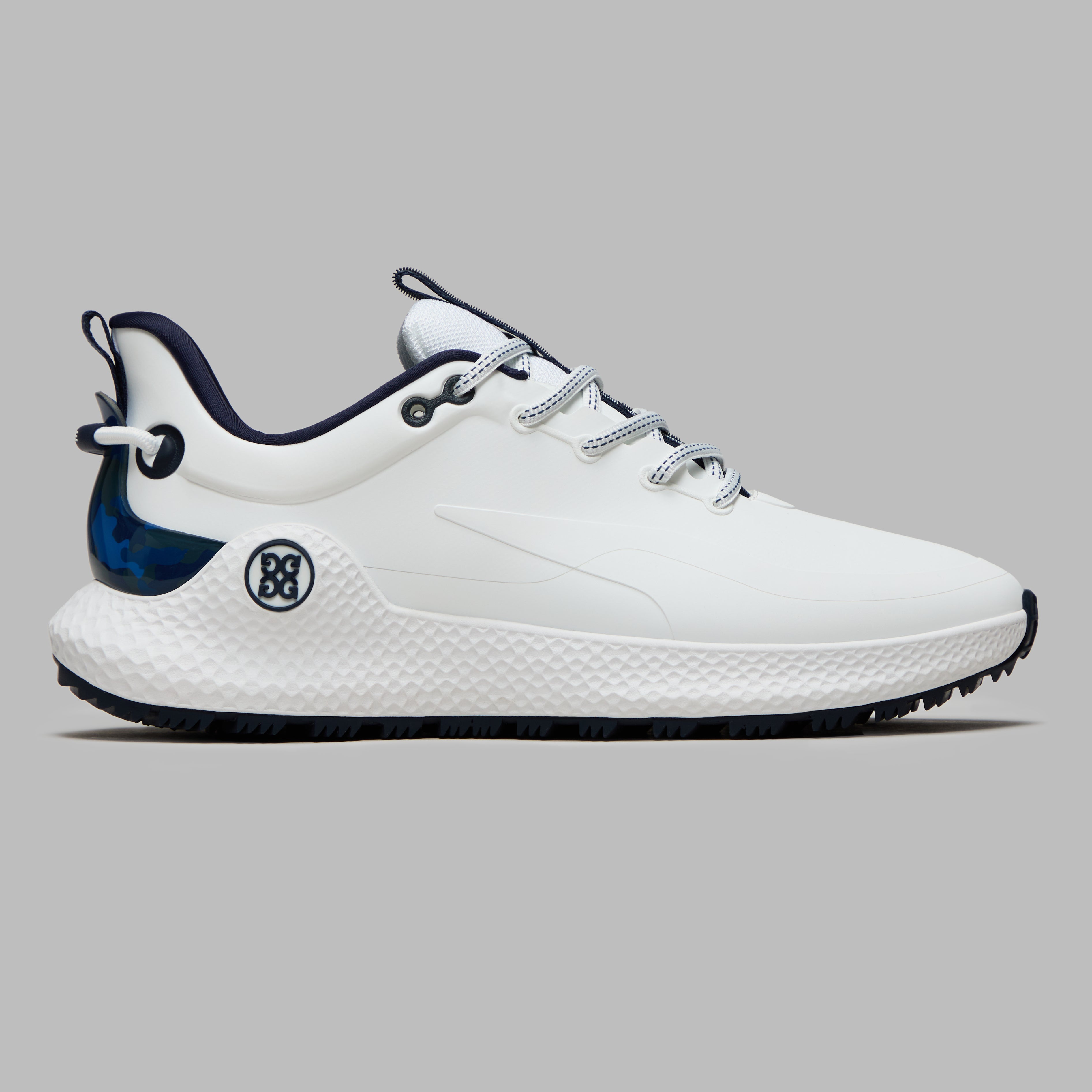 MEN'S MG4+ O2 CAMO ACCENT GOLF SHOE SNOW/TWILIGHT