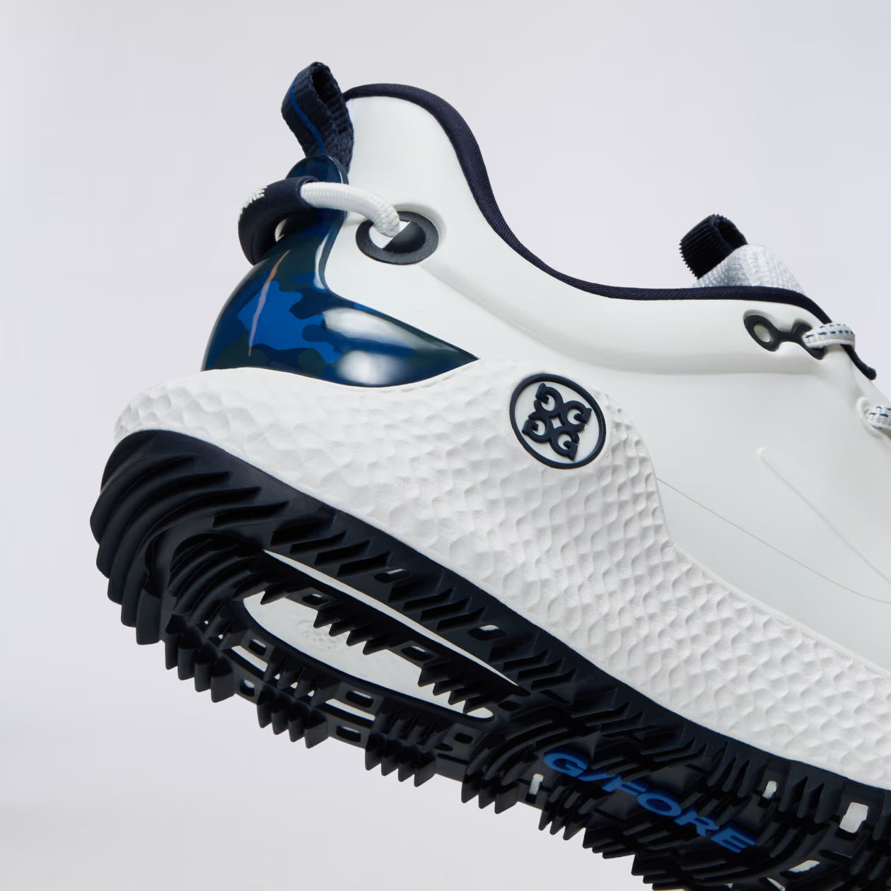 MEN'S MG4+ O2 CAMO ACCENT GOLF SHOE SNOW/TWILIGHT