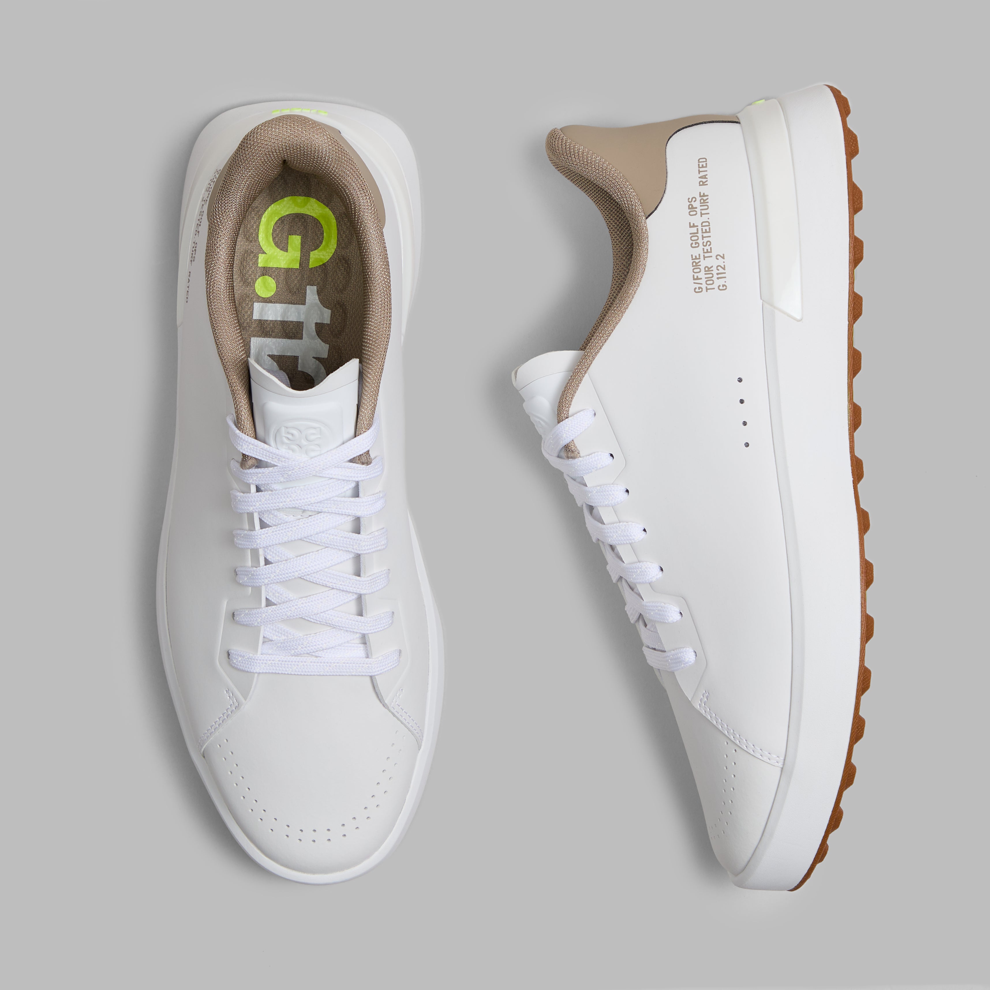 MEN'S G.112 GOLF SHOE SNOW/PUMICE