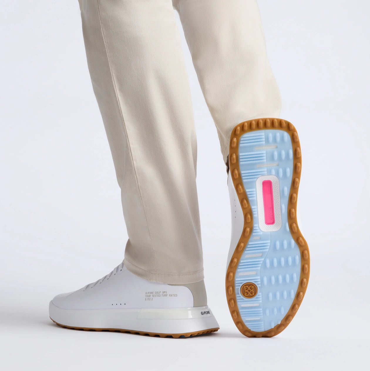 MEN'S G.112 GOLF SHOE SNOW/PUMICE