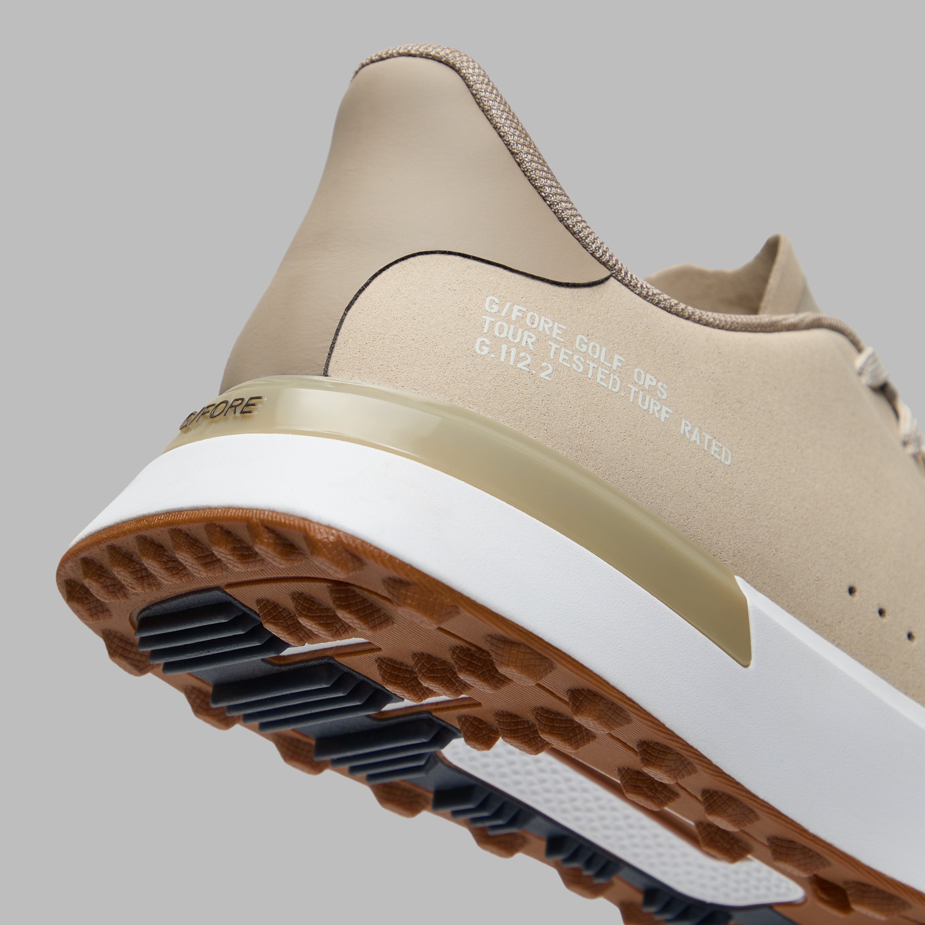 MEN'S G.112 SUEDE GOLF SHOE PUMICE/DUNE