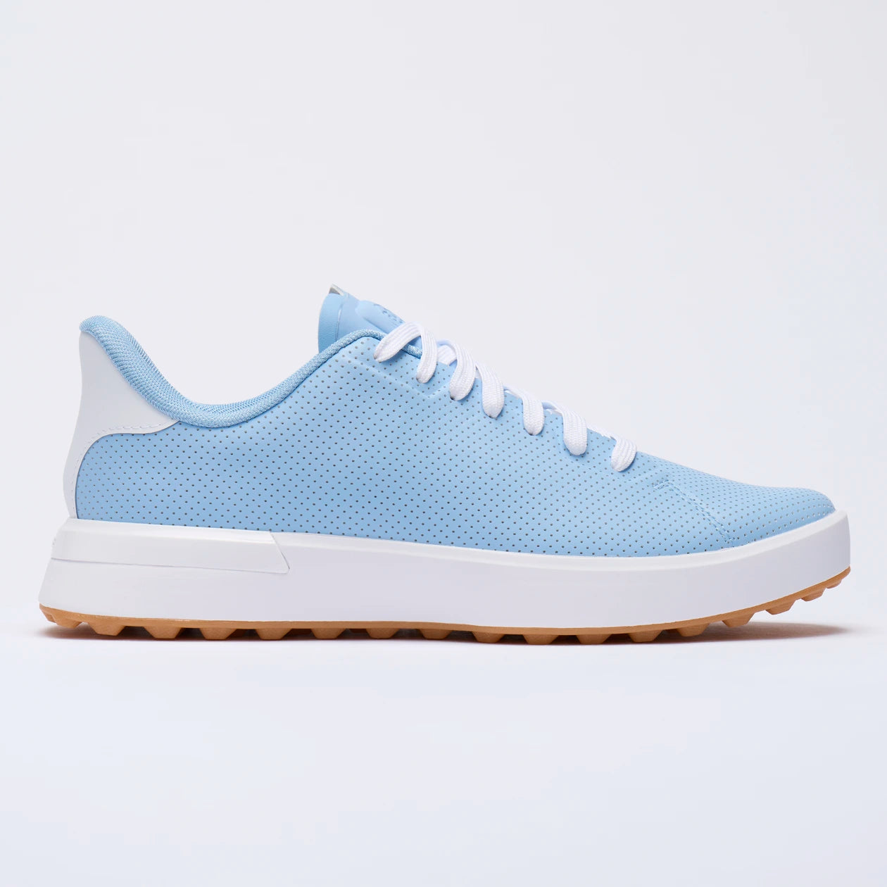 MEN'S G.112 PERFORATED GOLF SHOE CERULEAN/SNOW