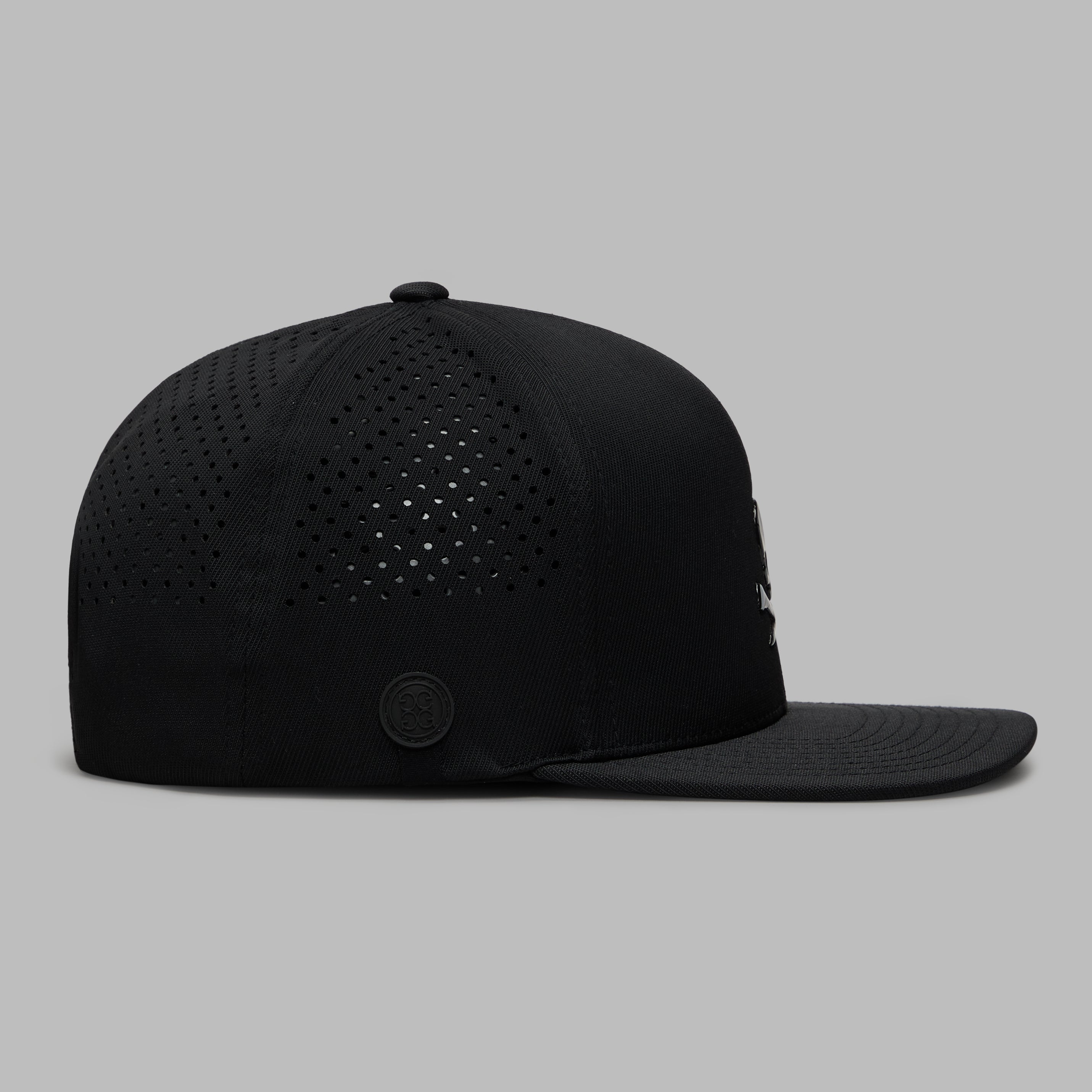 SKULL & TEES PERFORATED HAT ONYX