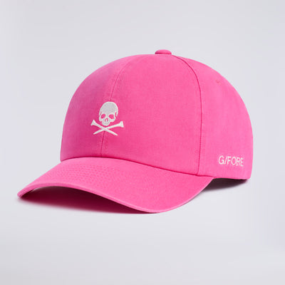 Mini Skull & Tees Low Profile Hat Knockout Pink
