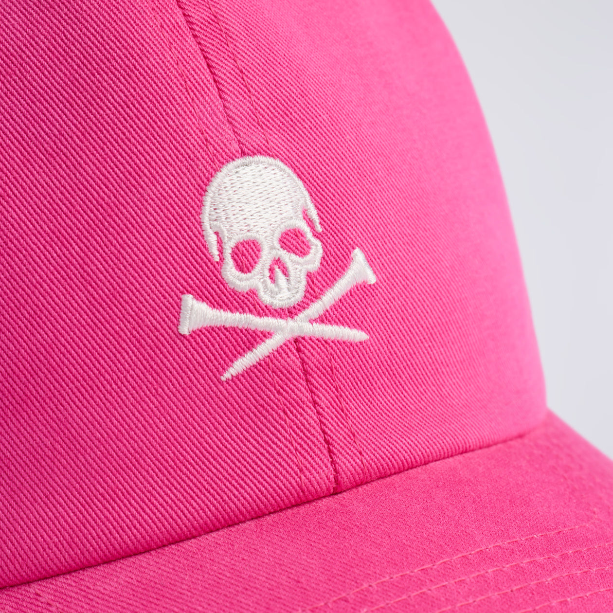 MINI SKULL & TEES LOW PROFILE HAT KNOCKOUT PINK