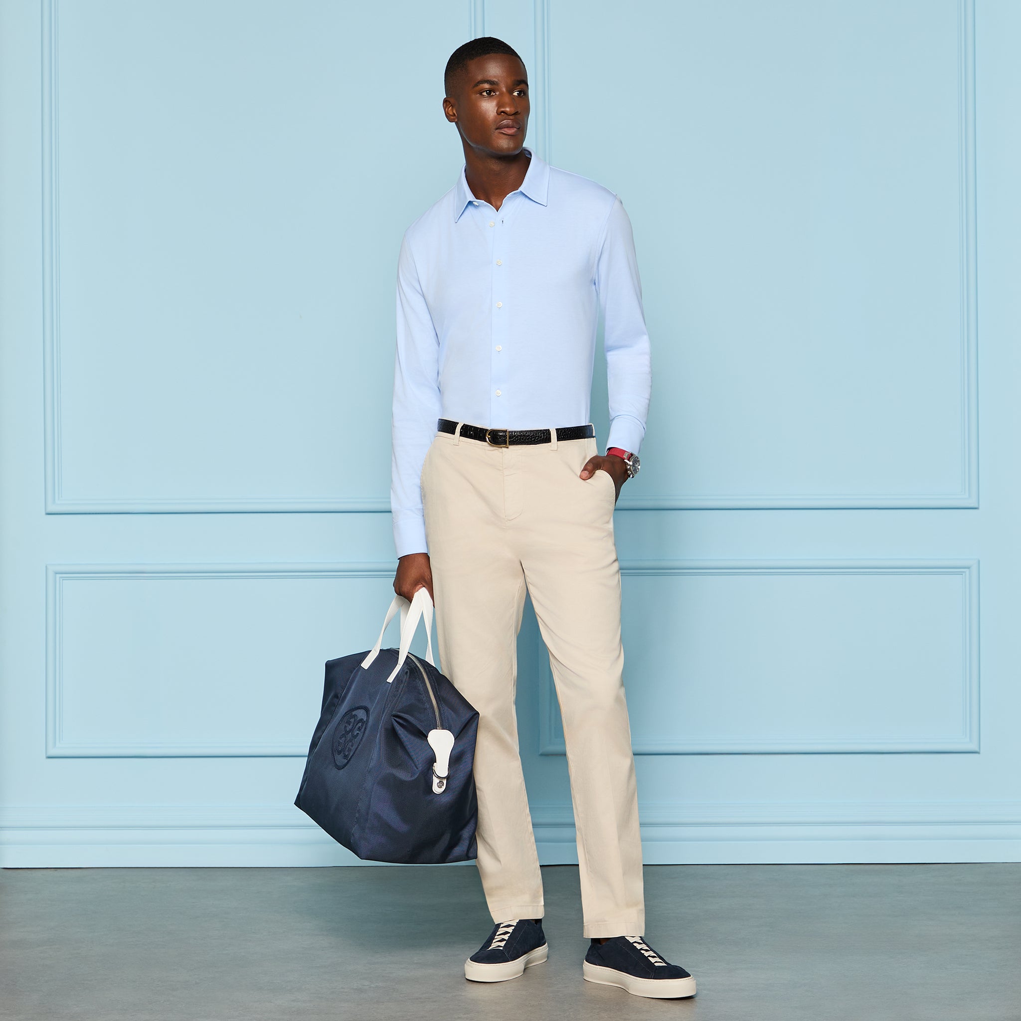 LUXE COTTON BLEND SHIRT BAJA