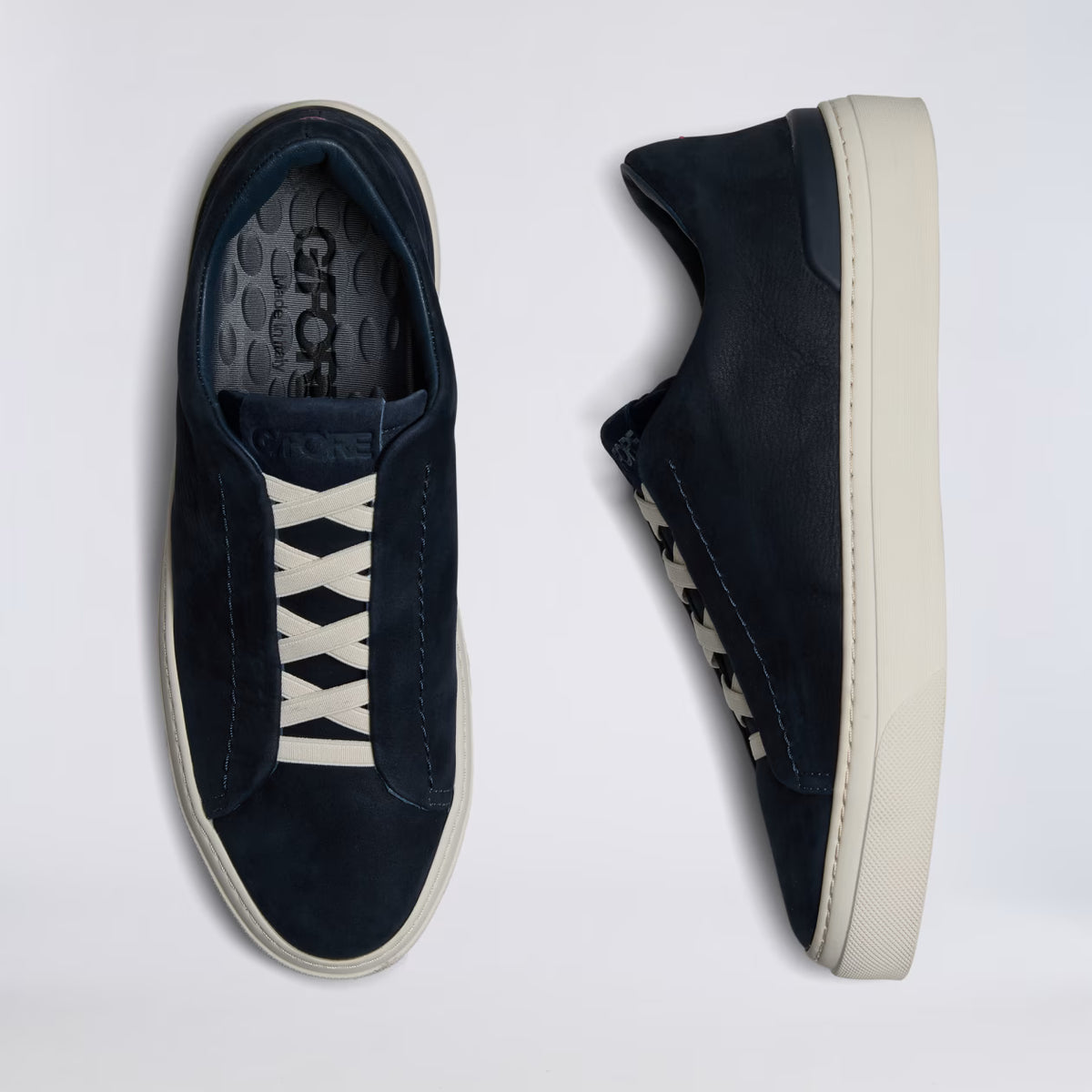MEN'S ENDEAVOUR SLIP ON LEATHER SNEAKER TWILIGHT