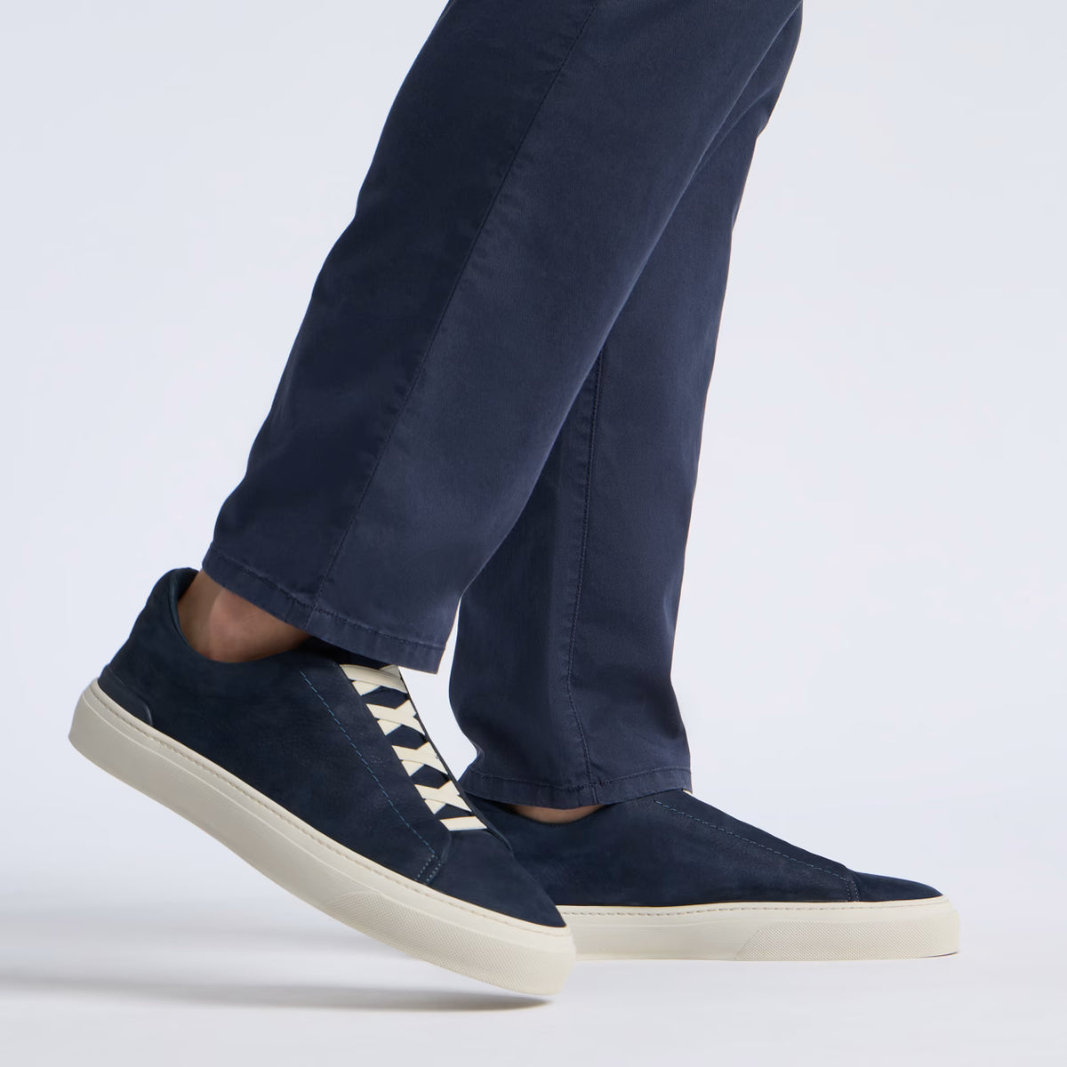 MEN'S ENDEAVOUR SLIP ON LEATHER SNEAKER TWILIGHT
