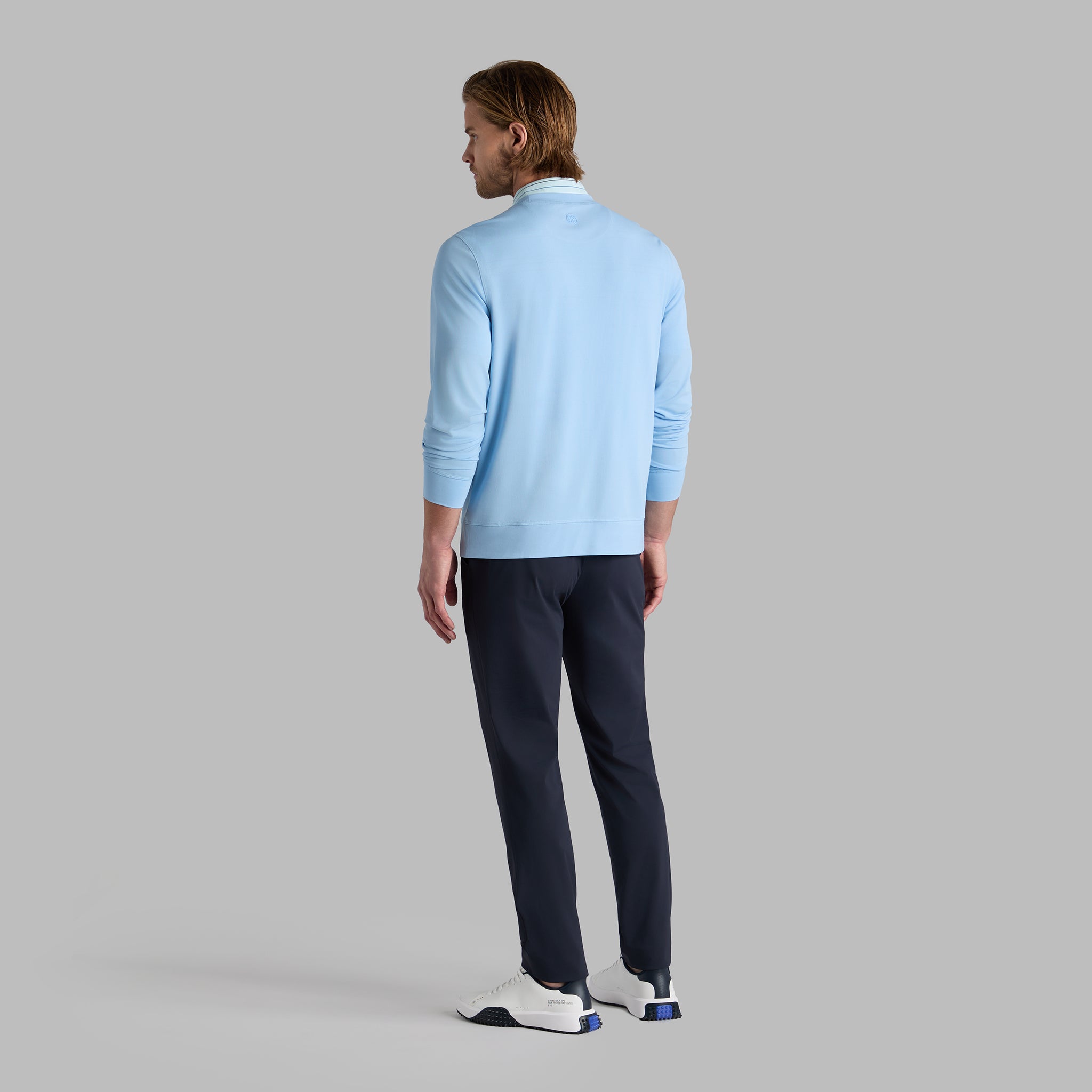 PERFORMANCE PIQUÉ CREWNECK LAYER BAJA