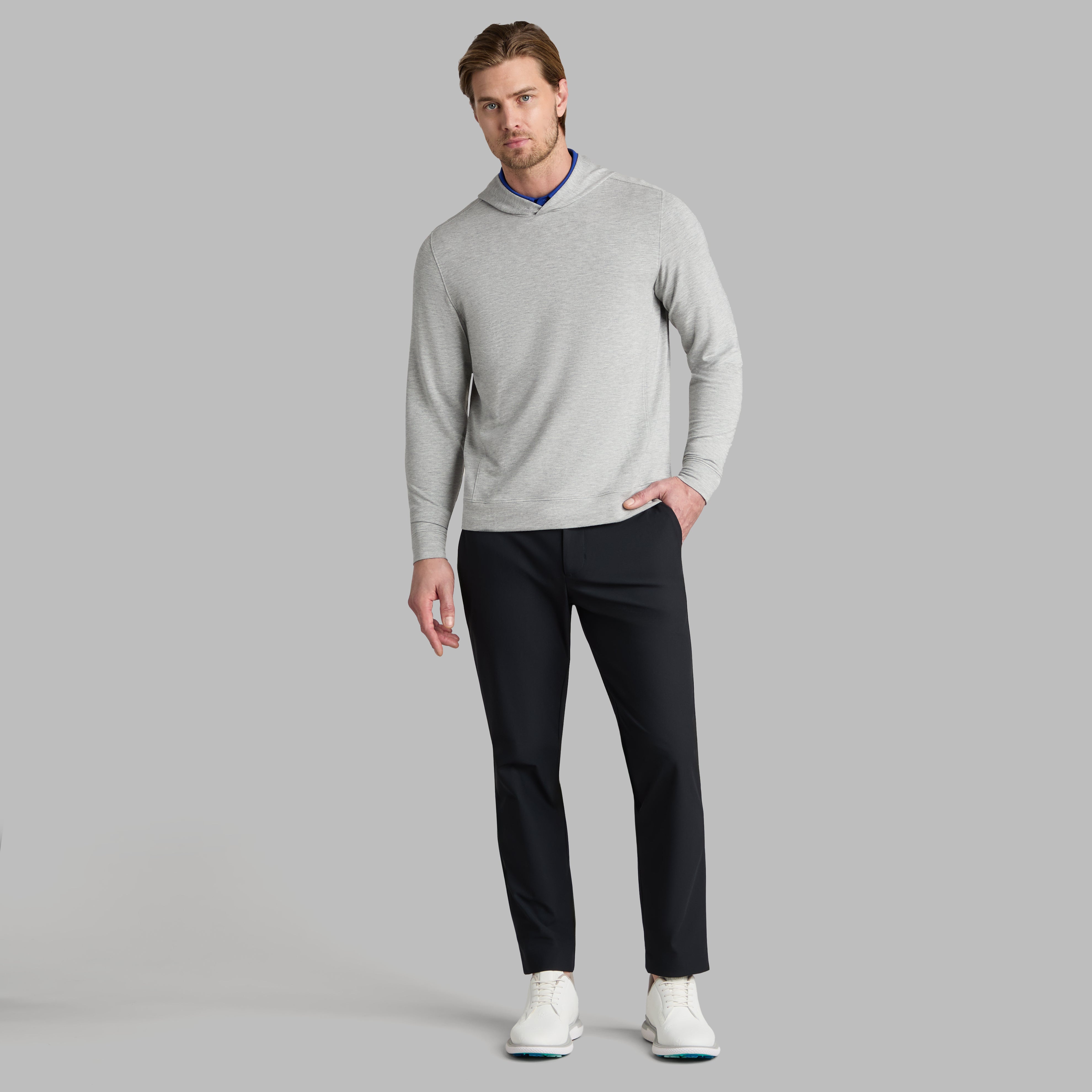 ALL PLAY TERRY HOODIE NIMBUS MELANGE