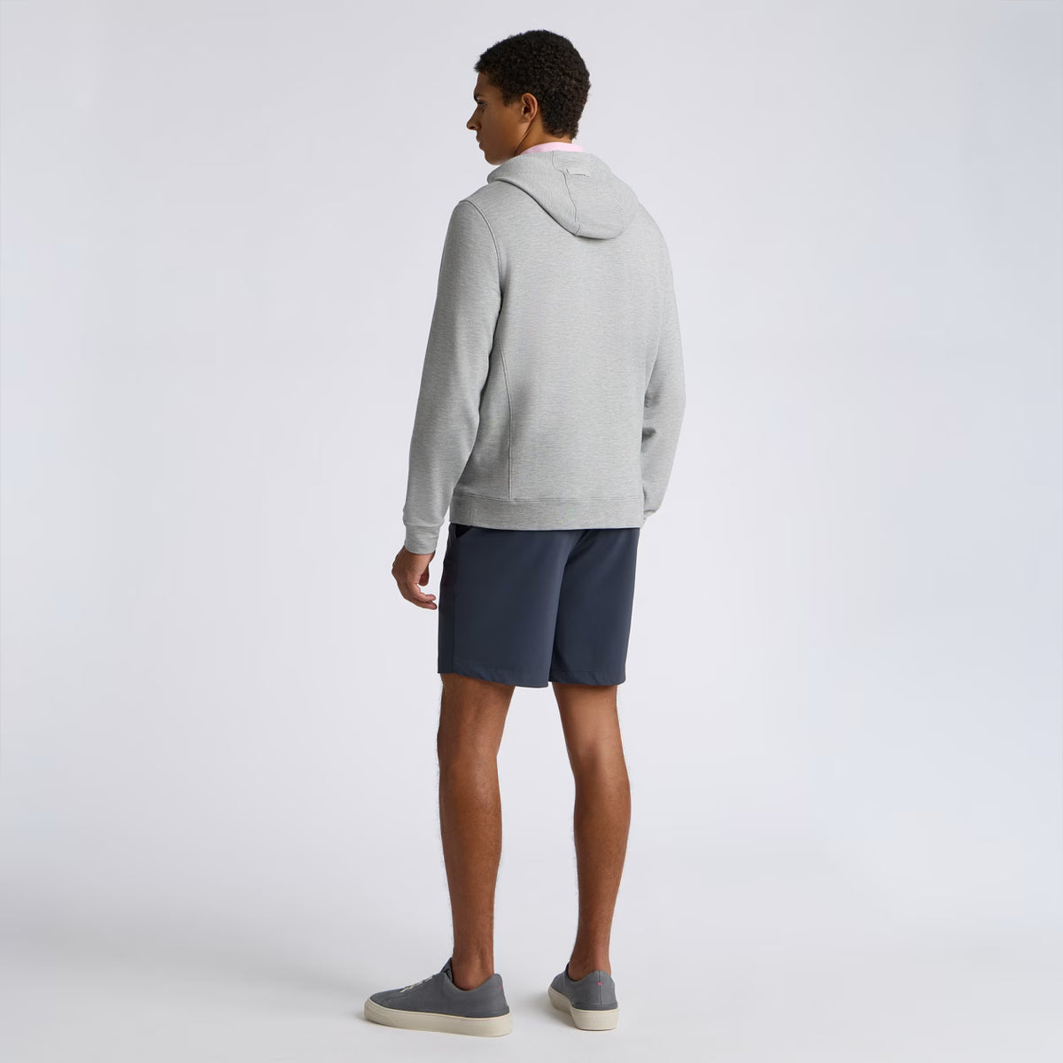 ALL PLAY TERRY HOODIE NIMBUS MELANGE