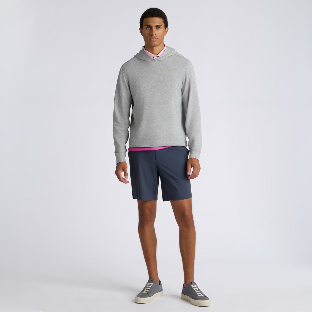 ALL PLAY TERRY HOODIE NIMBUS MELANGE