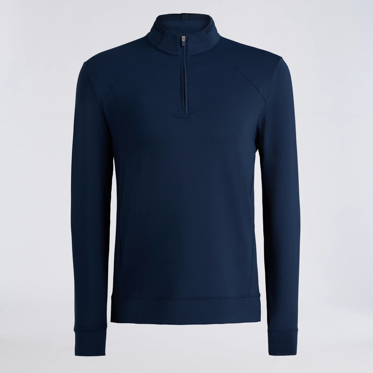 BRUSHED BACK TECH TERRY 1/4 ZIP PULLOVER TWILIGHT