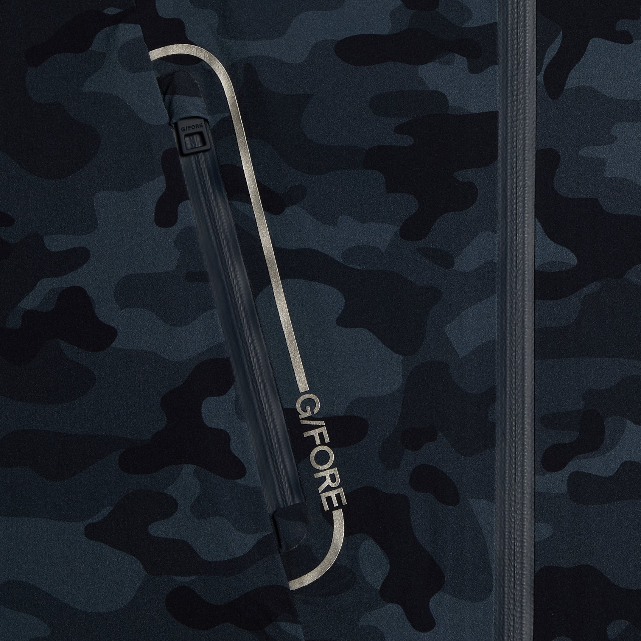 CRINKLE HOODED QUARTER ZIP PULLOVER TWILIGHT CAMO