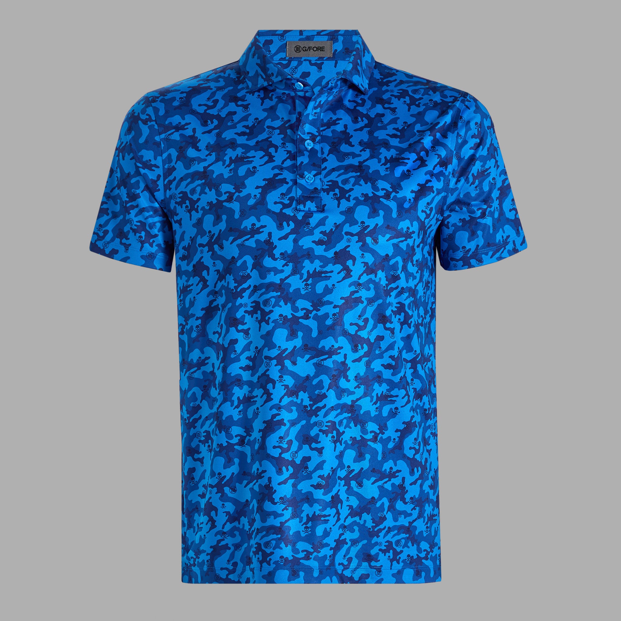 MAPPED ICON CAMO TECH JERSEY POLO LISBON