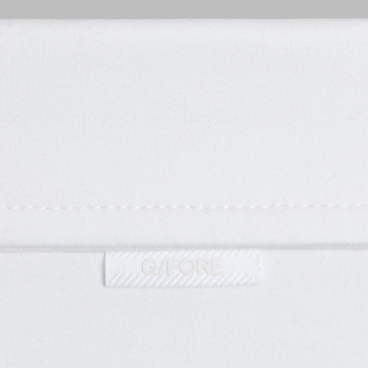 LUXE COTTON BLEND POLO SNOW