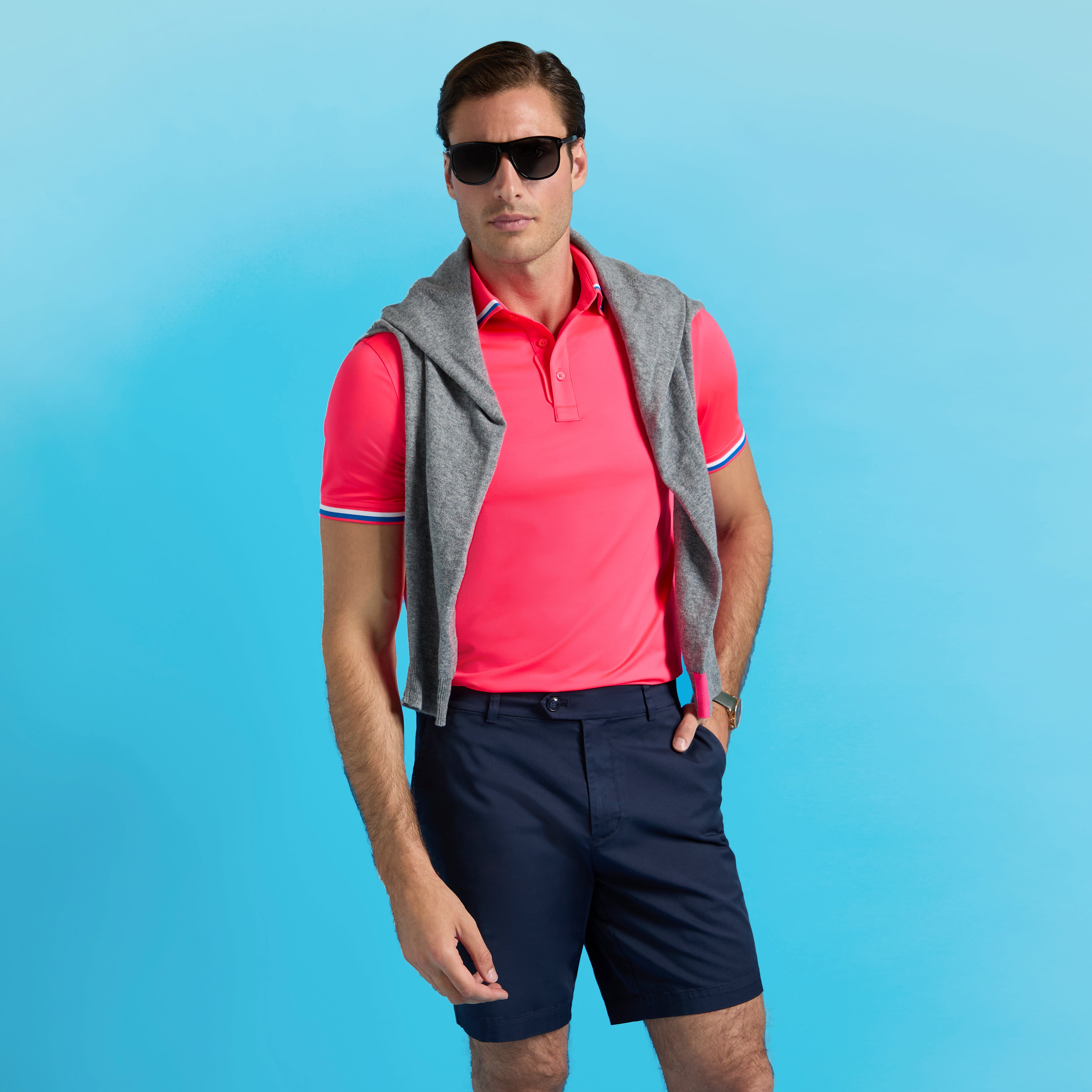 G/TAB ESSENTIAL TECH JERSEY POLO BIRDIE