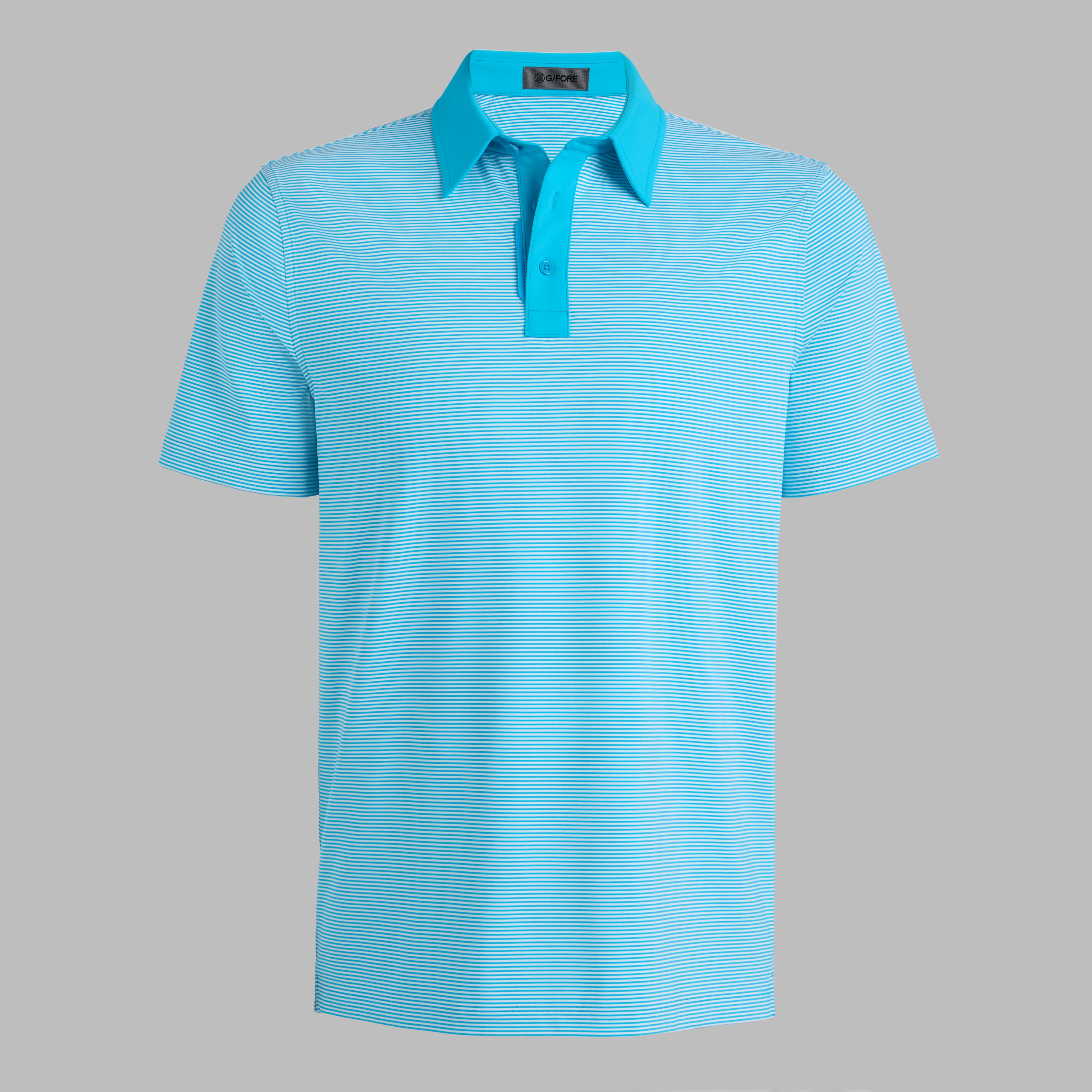 FEEDER STRIPE FINE TECH JERSEY POLO VENETIAN