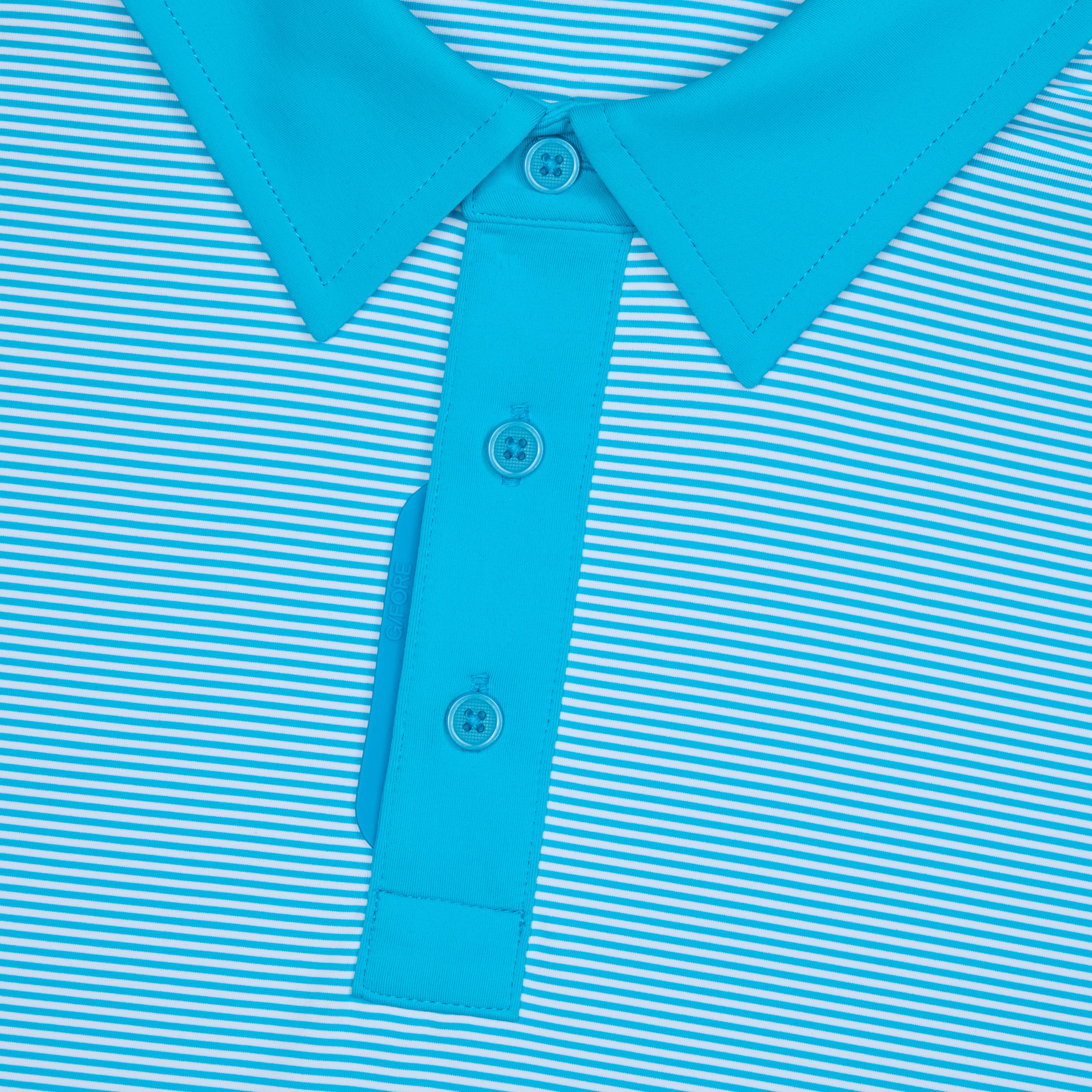 FEEDER STRIPE FINE TECH JERSEY POLO VENETIAN
