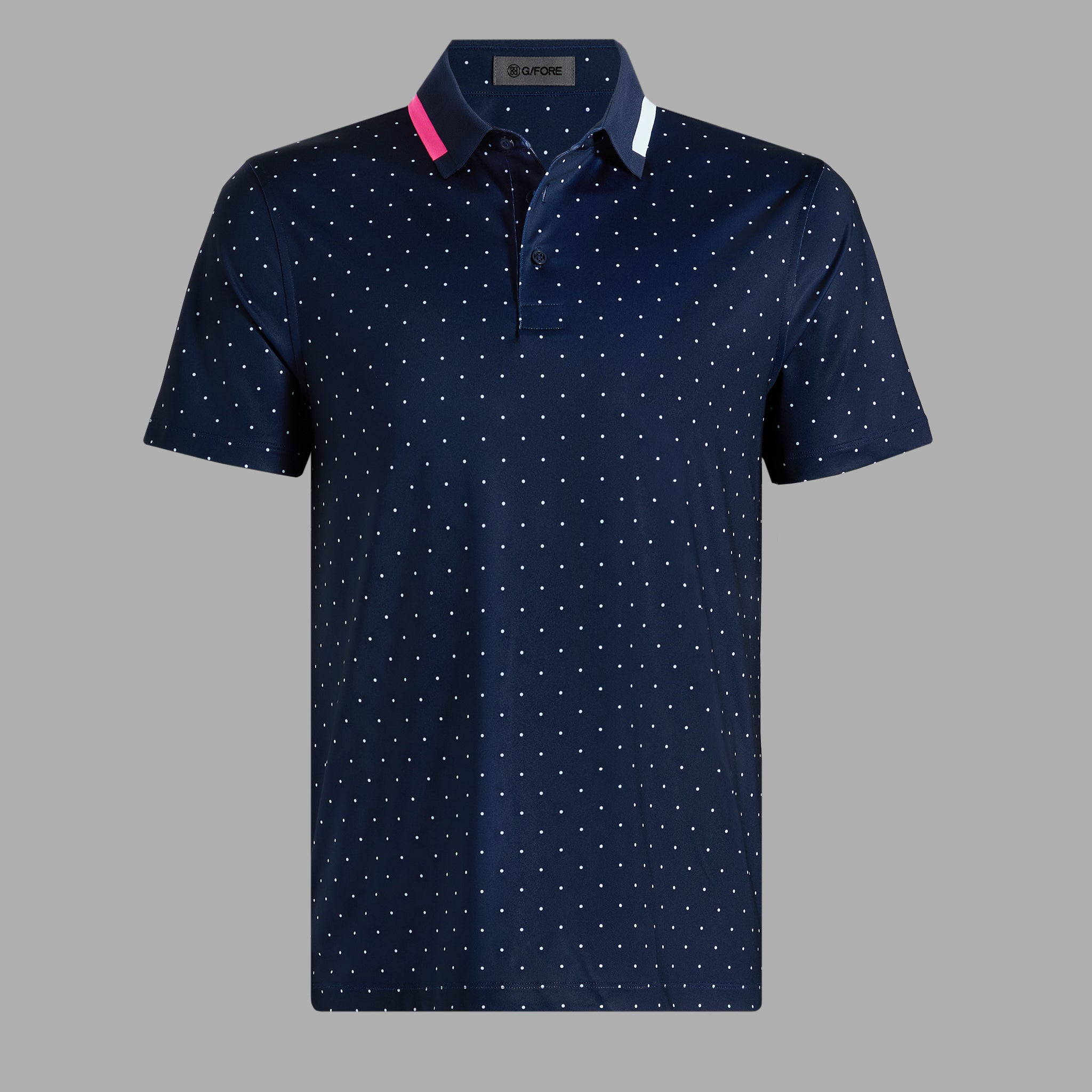 POLKA DOT TECH JERSEY POLO