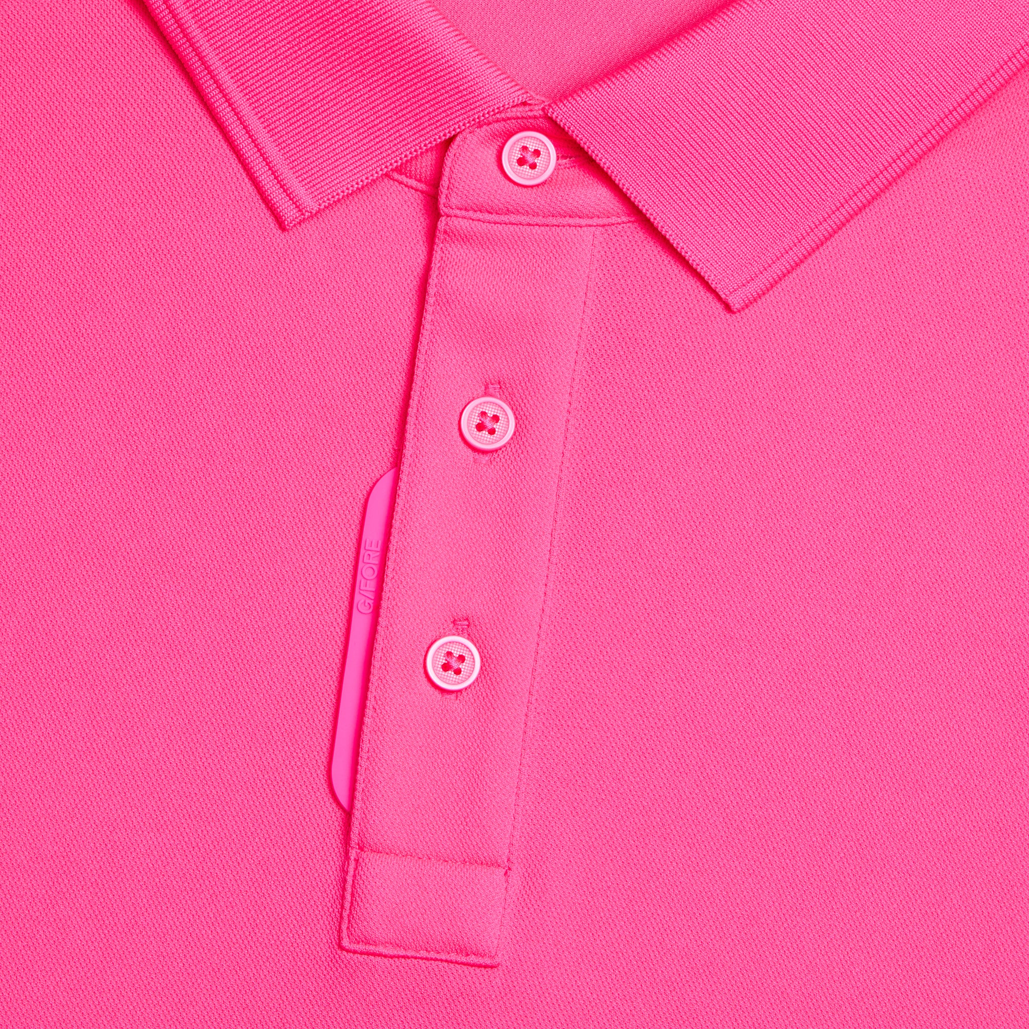 ESSENTIAL PERFORMANCE PIQUE POLO KNOCKOUT PINK