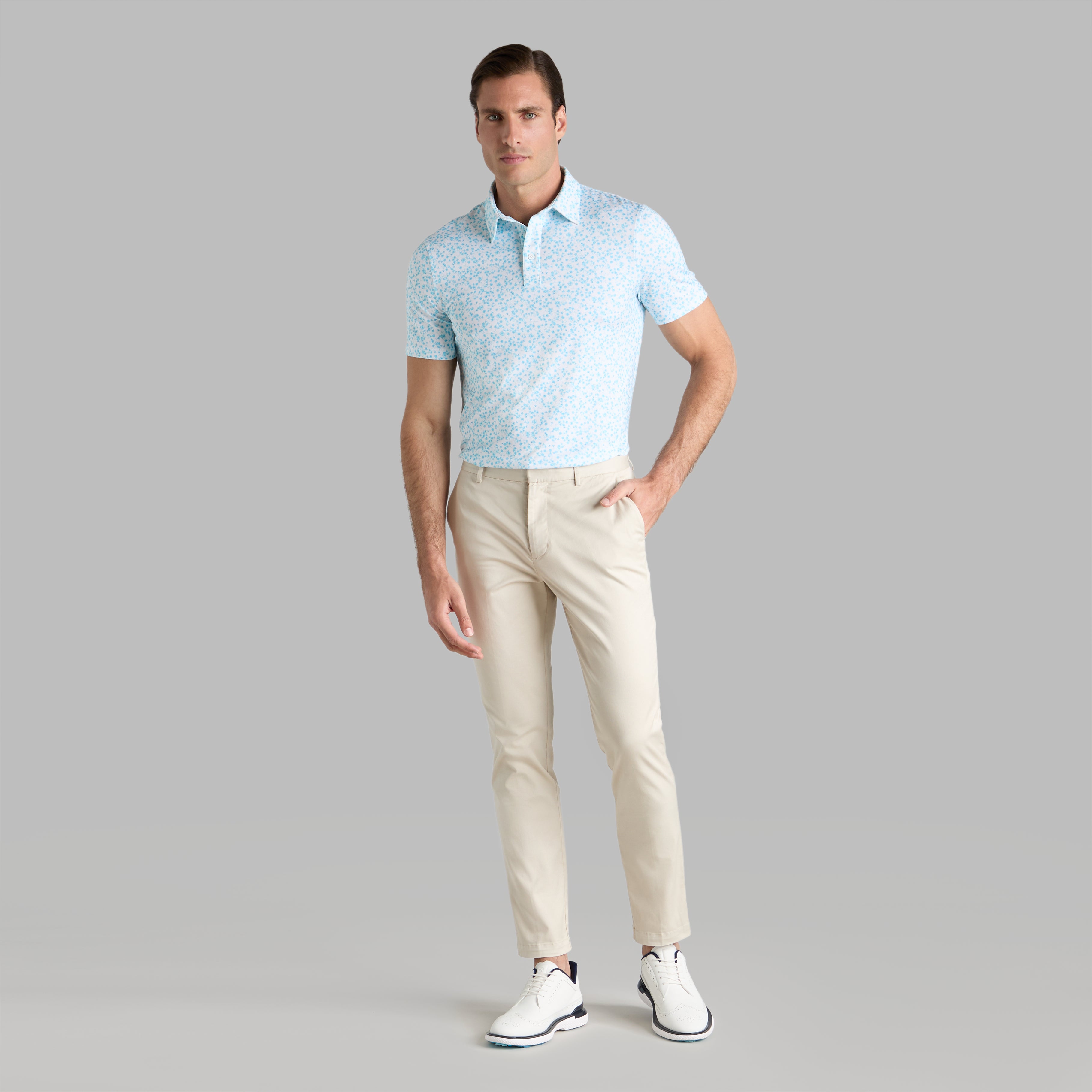 GARDEN TECH STRETCH JERSEY POLO BREEZE