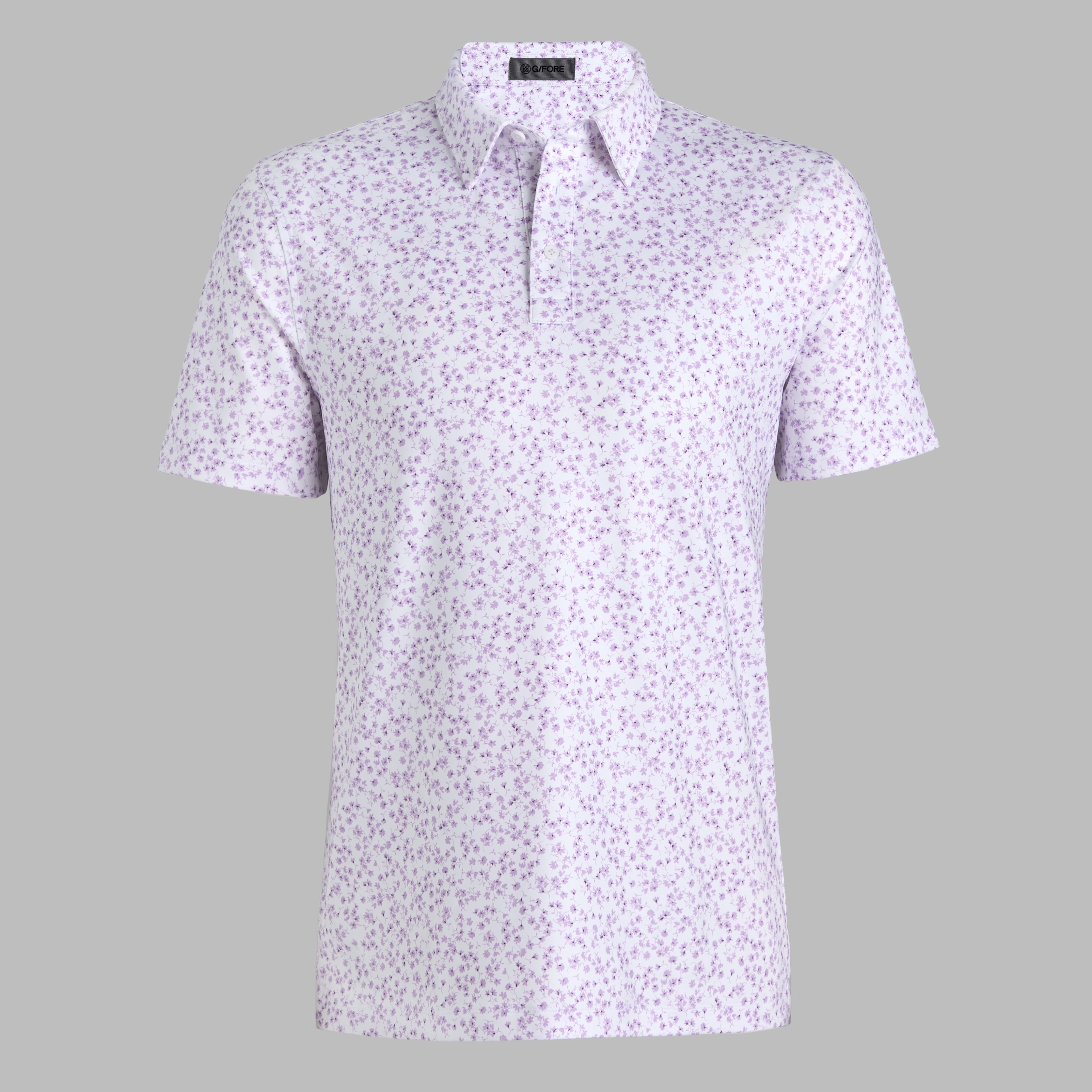 GARDEN TECH STRETCH JERSEY POLO IRIS