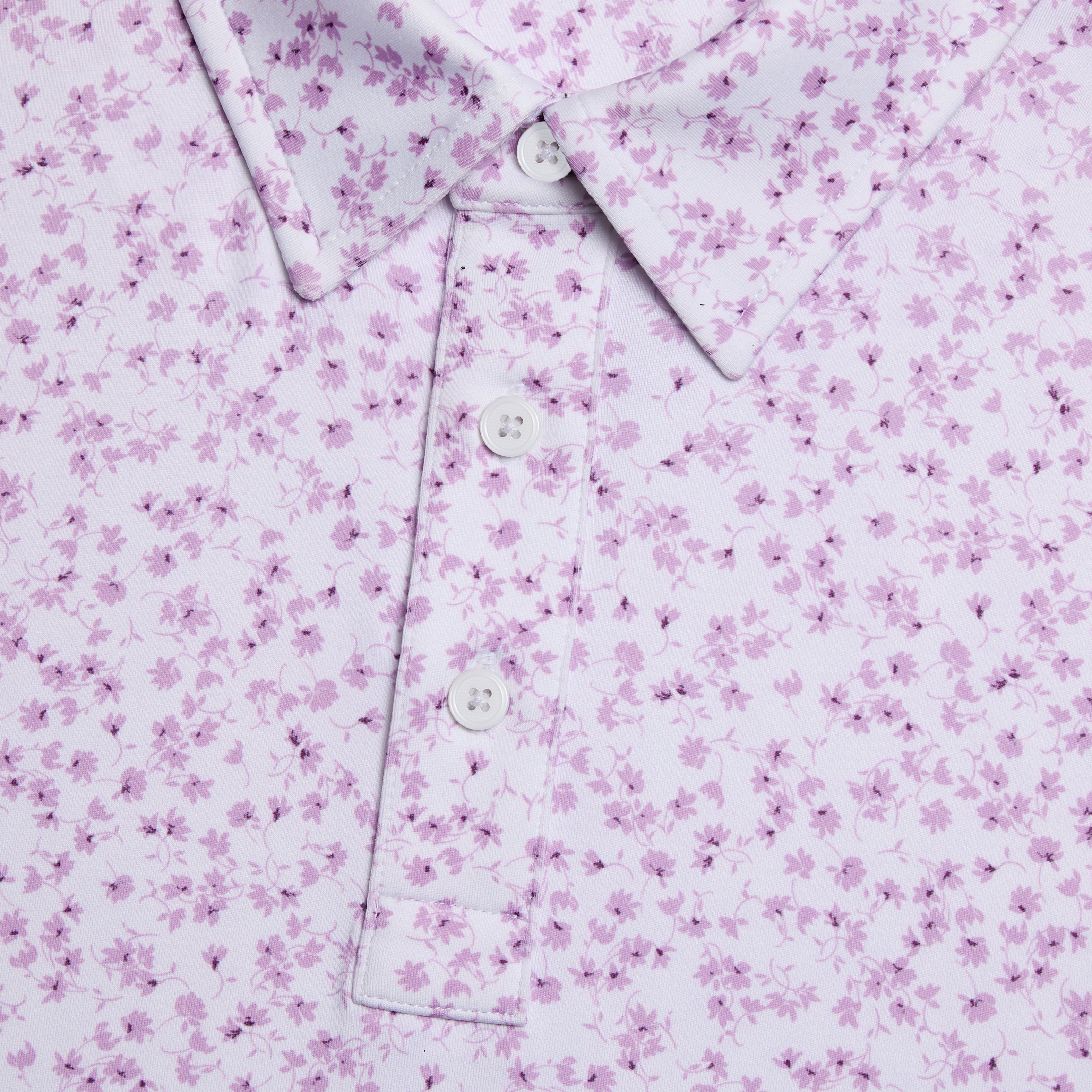 GARDEN TECH STRETCH JERSEY POLO IRIS