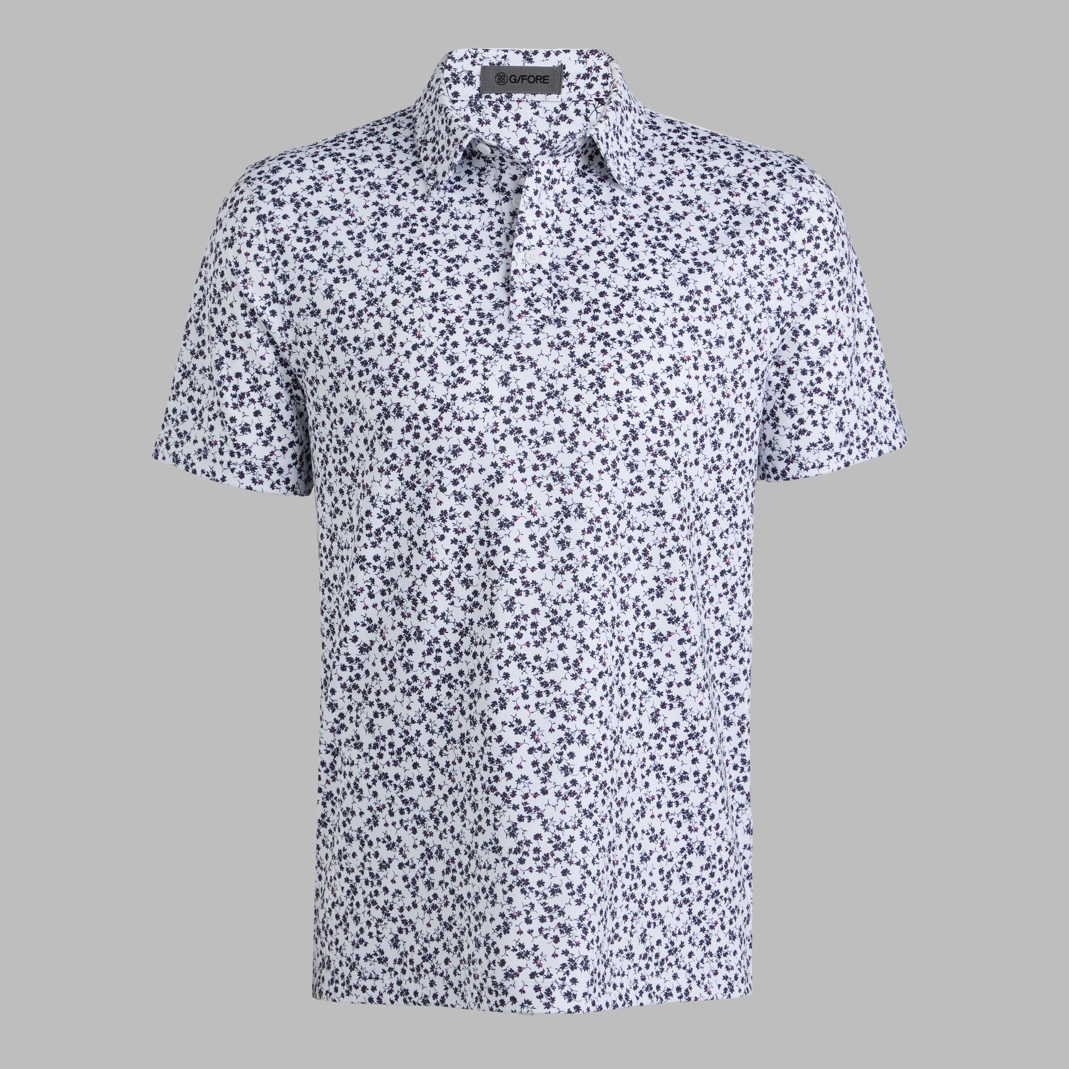 GARDEN TECH STRETCH JERSEY POLO TWILIGHT