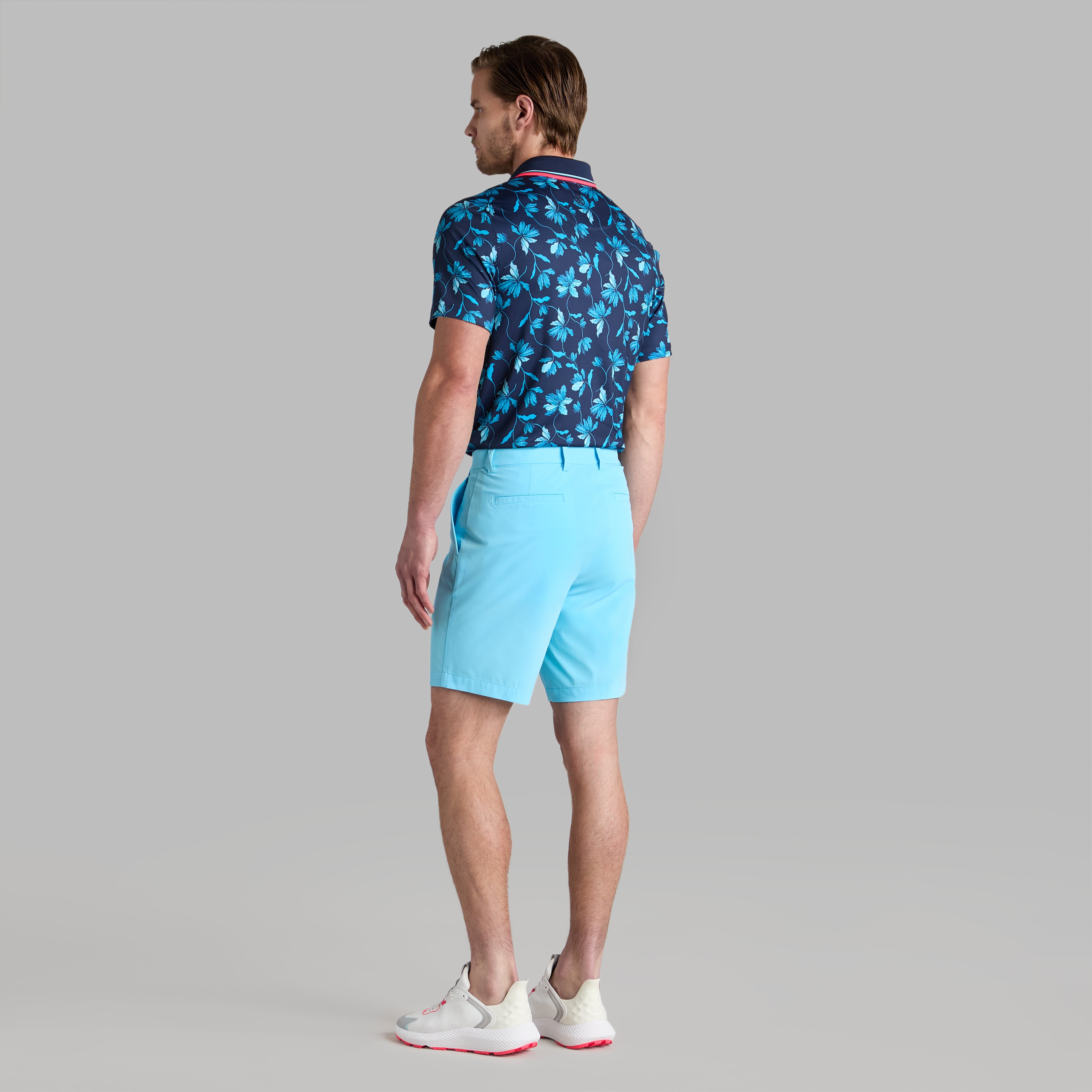 IRIS TECH STRETCH JERSEY POLO TWILIGHT