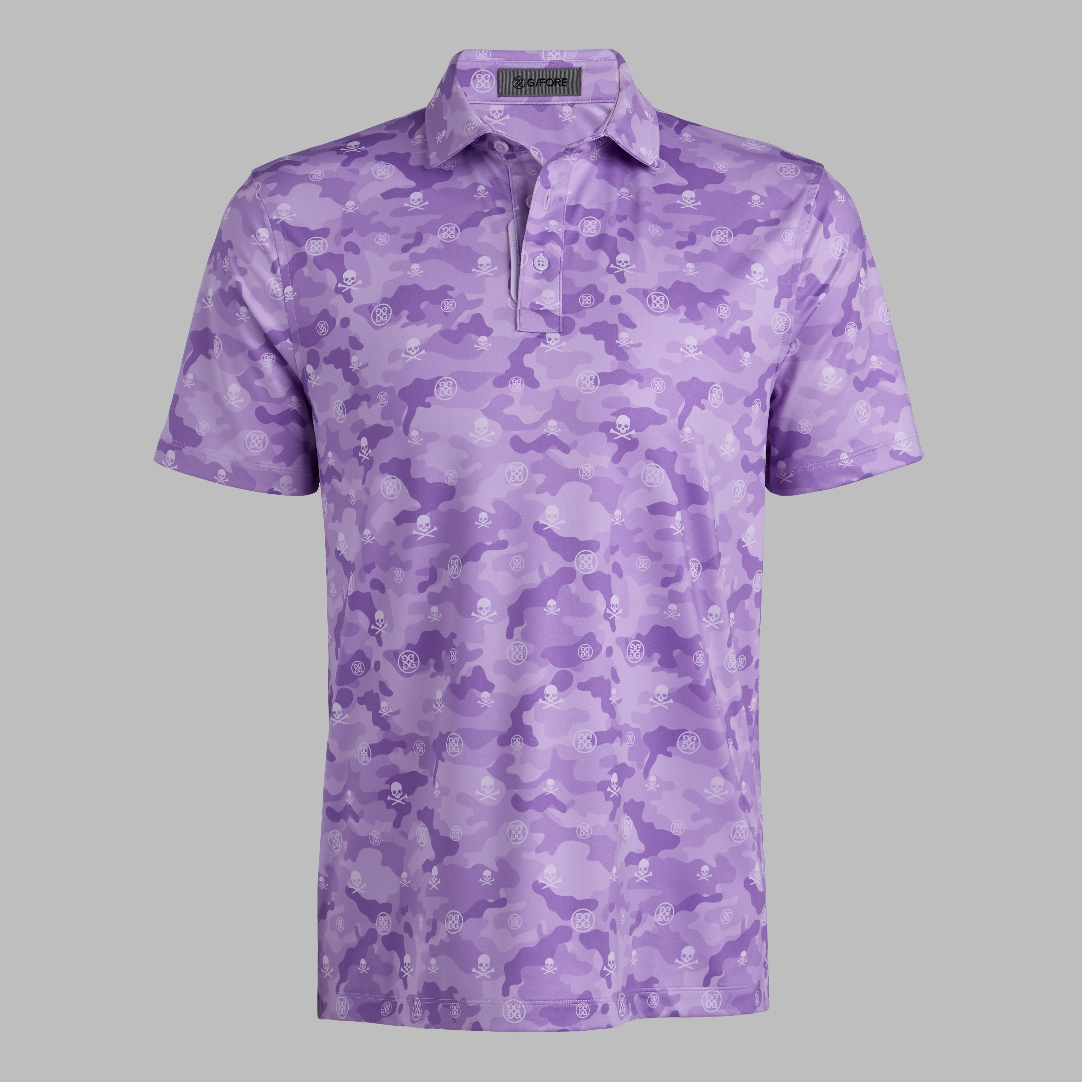 ICON CAMO TECH STRETCH JERSEY POLO IRIS