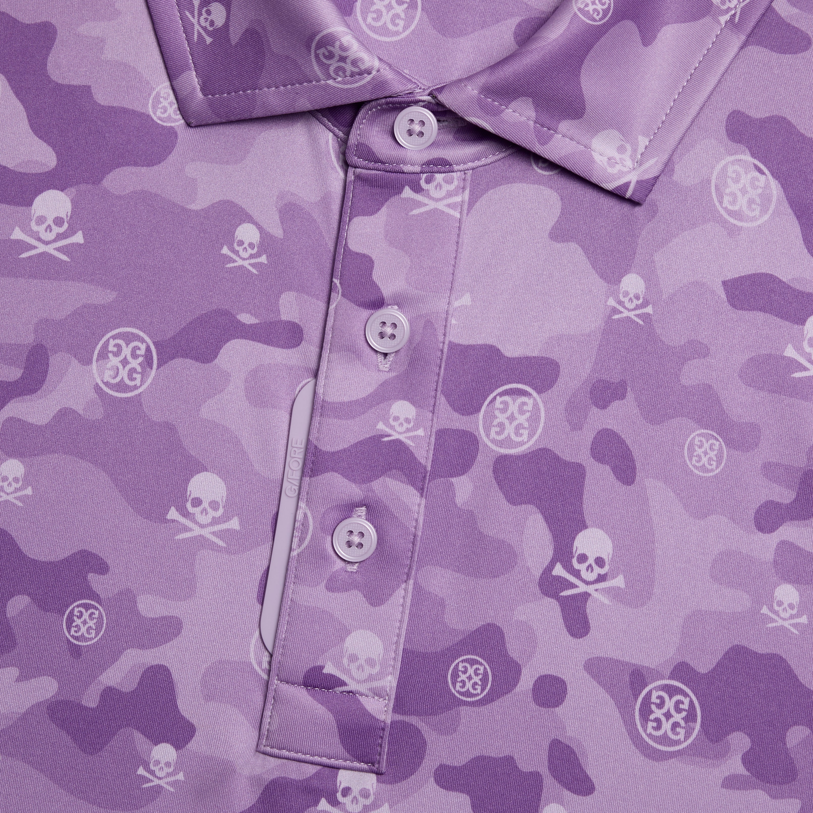 ICON CAMO TECH STRETCH JERSEY POLO IRIS