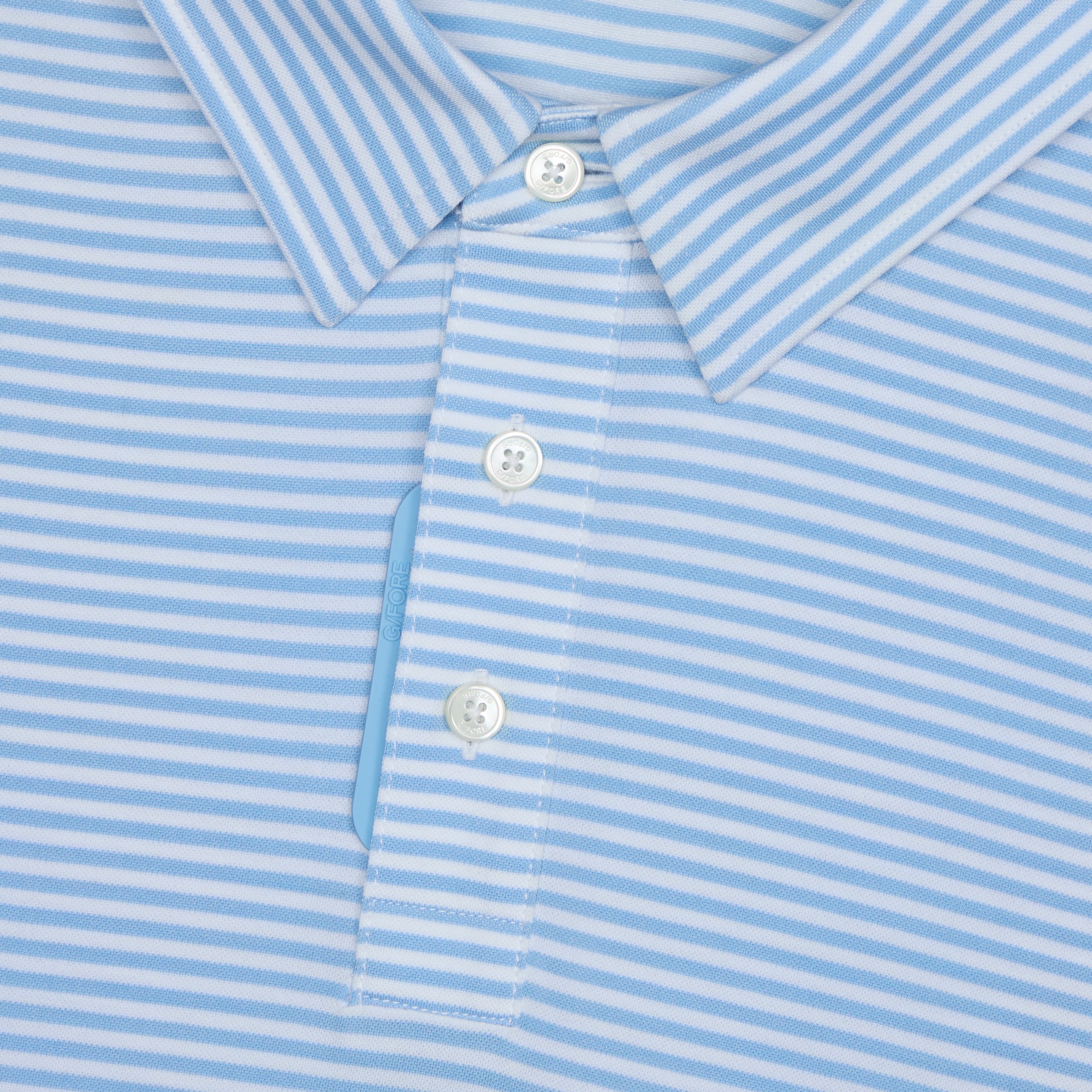 ALL PLAY STRIPE STRETCH KNIT POLO BAJA