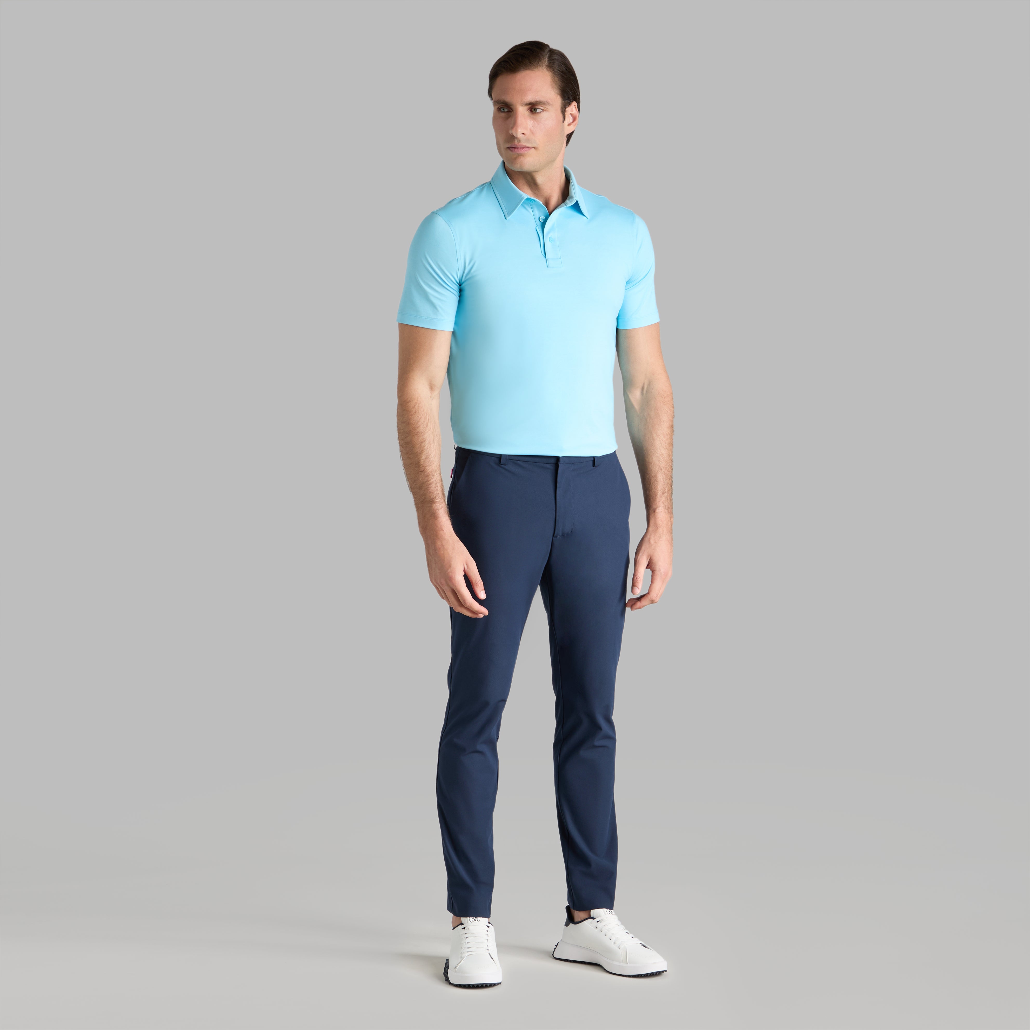 MÉLANGE ICE NYLON POLO BREEZE MÉLANGE